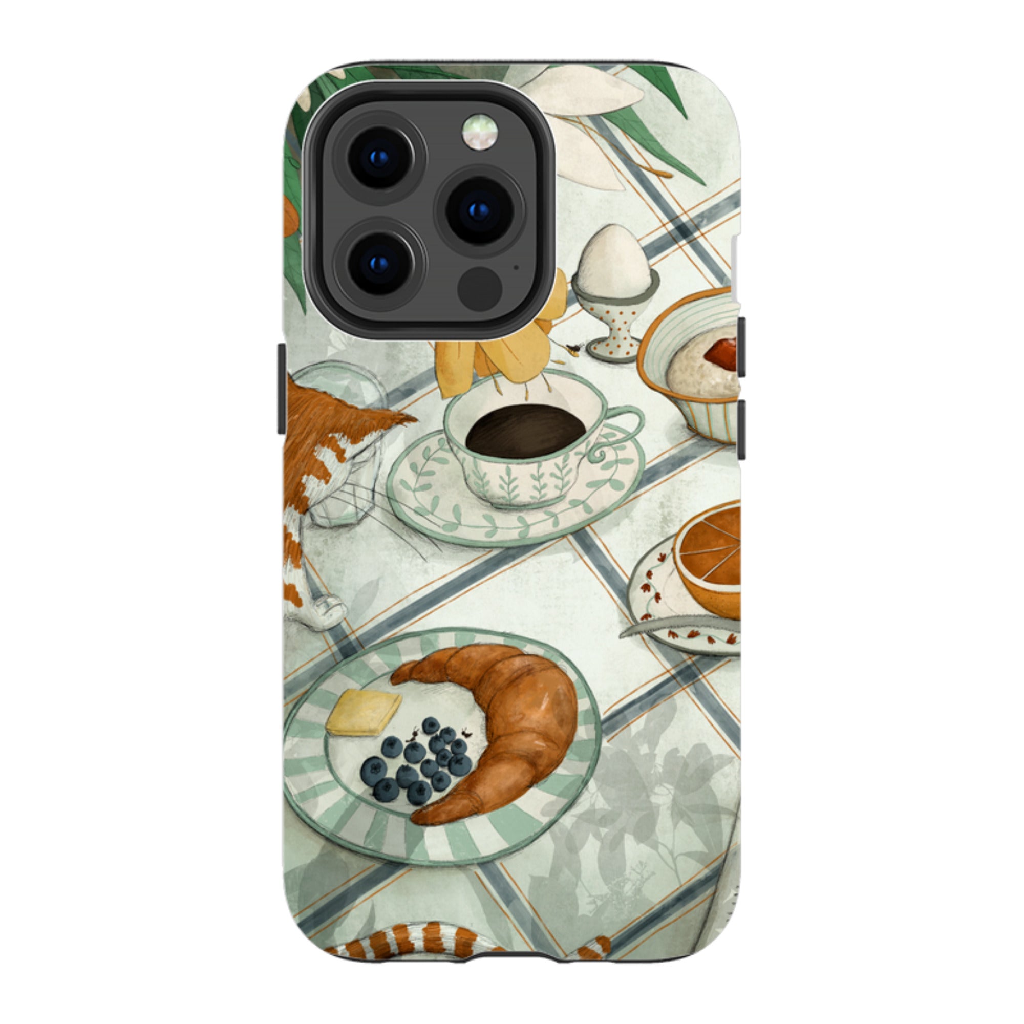 iPhone Tough Case - Hungry Friends By Maja Lindberg