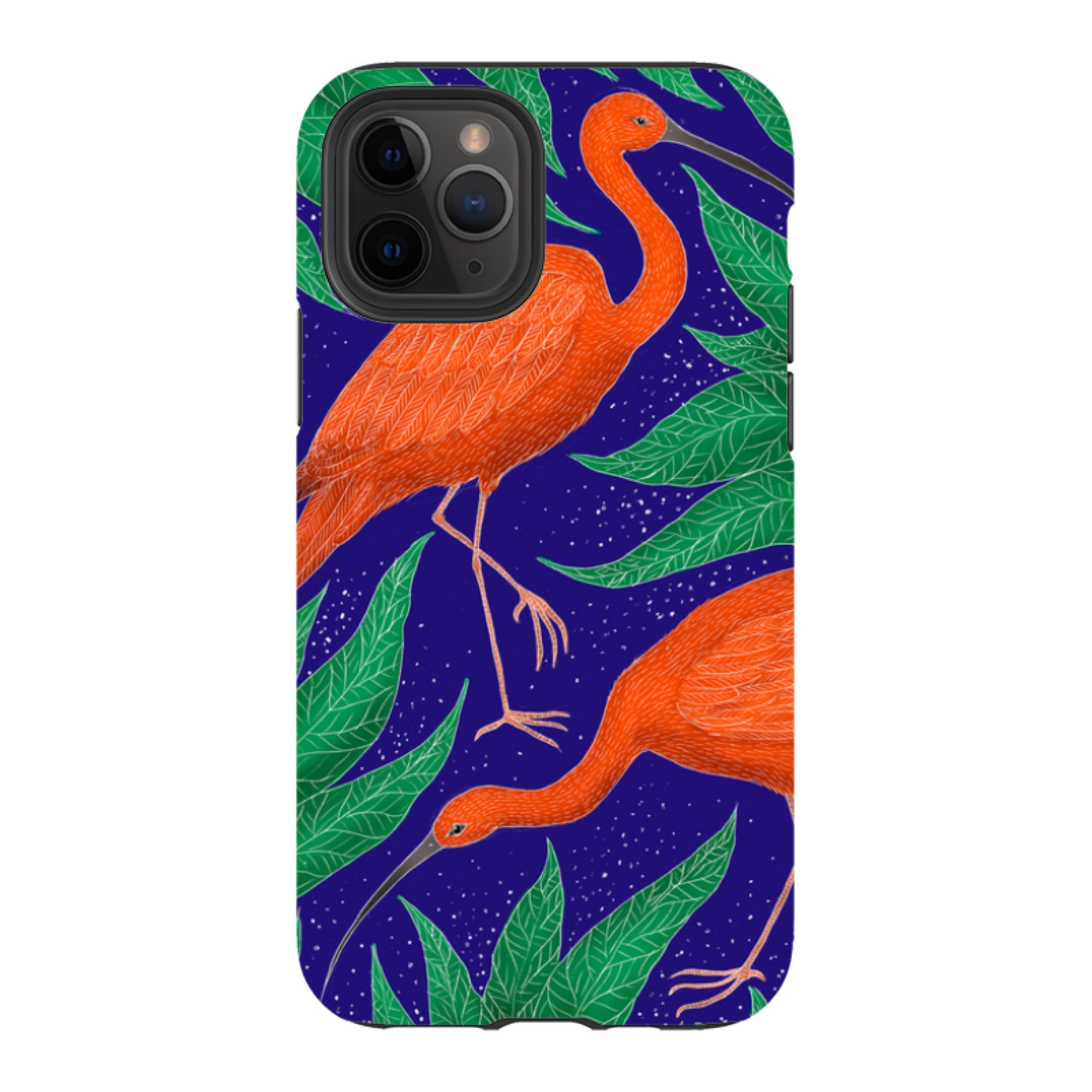 iPhone Tough Case - Scarlet Ibis By Catherine Rowe