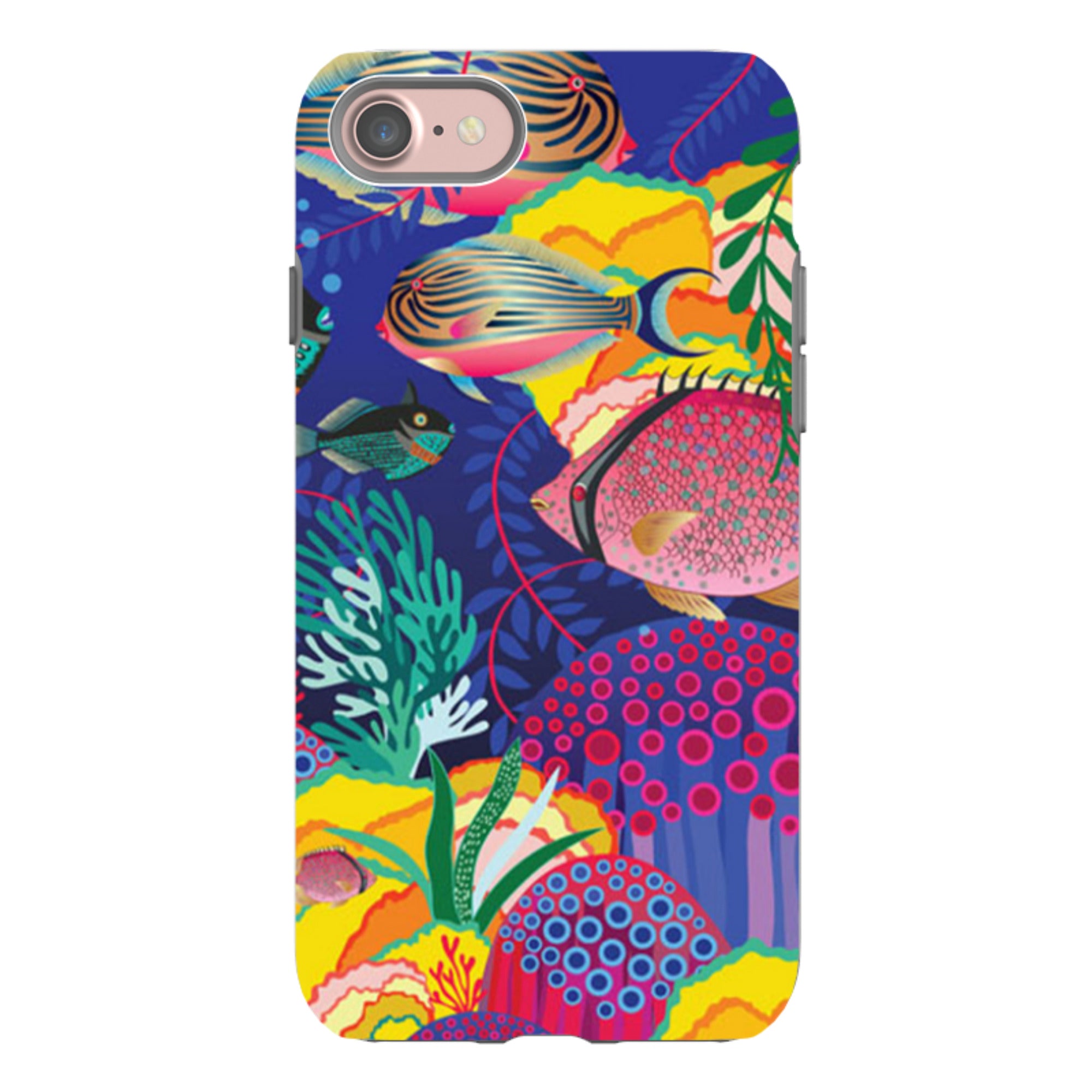iPhone Tough Case - Fish By Mia Underwood
