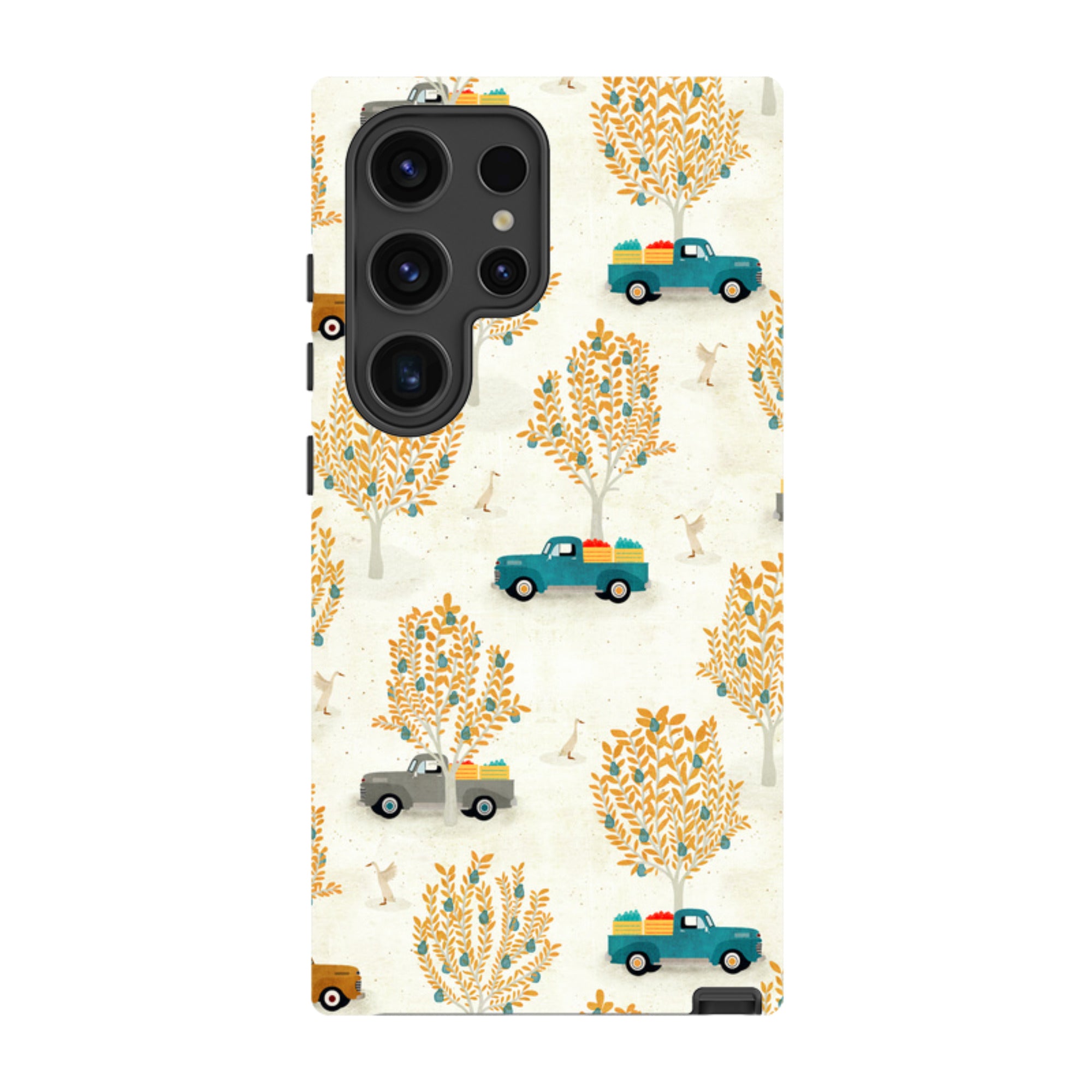 Samsung Tough Case - Pear Trees and Trucks By Katherine Quinn