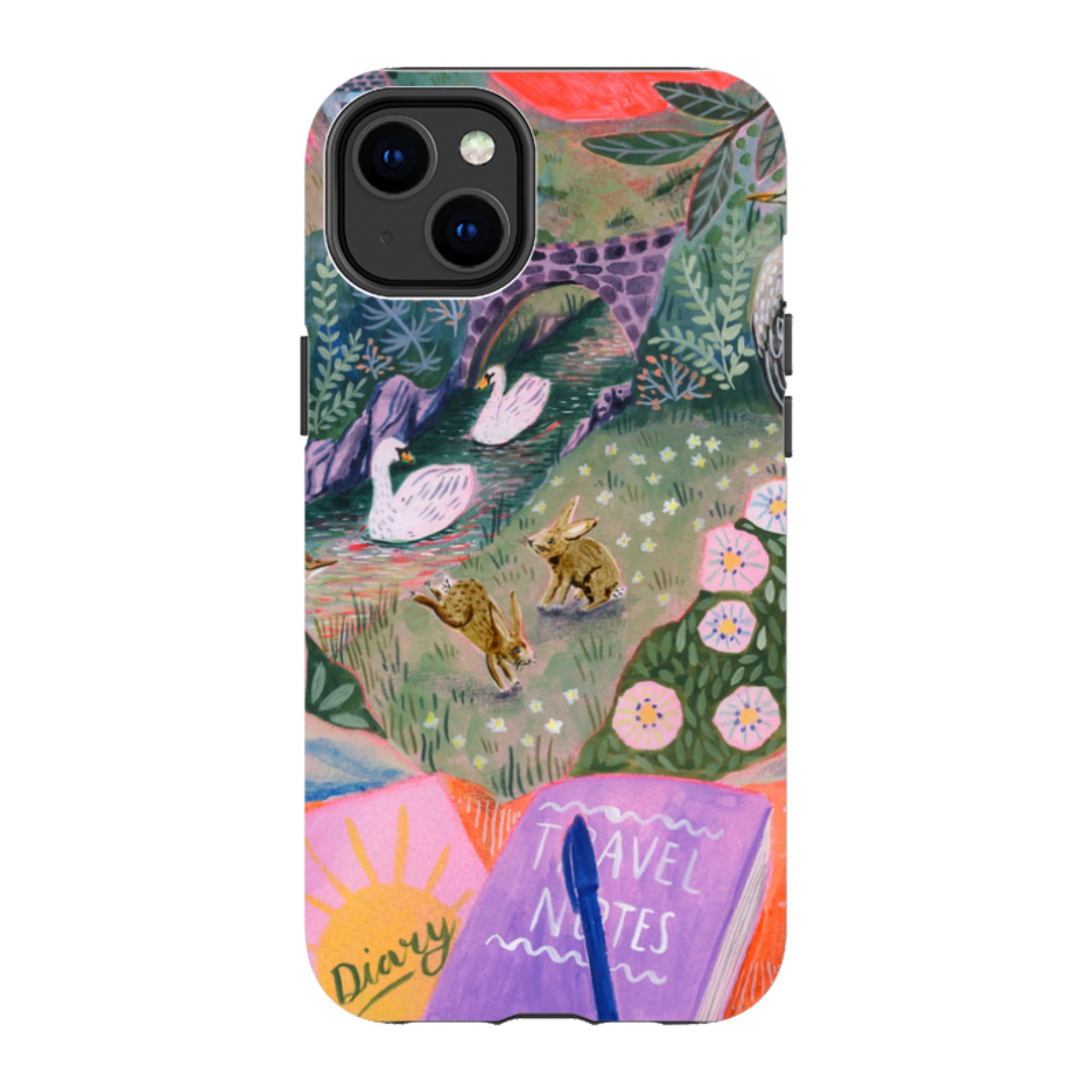 iPhone Tough Case - Wanderlust Camping Trip By Lee Foster Wilson