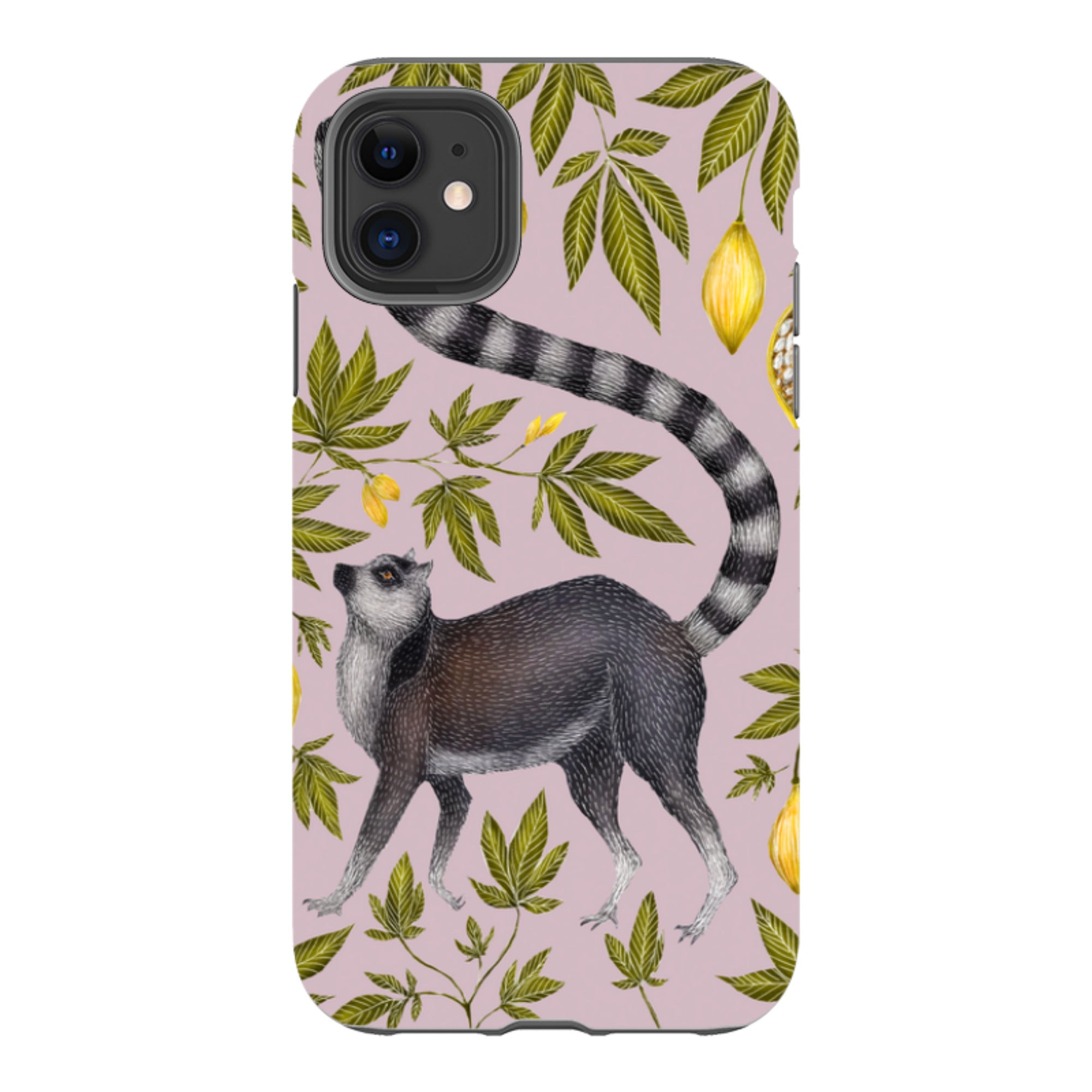 iPhone Tough Case - Lemur By Catherine Rowe