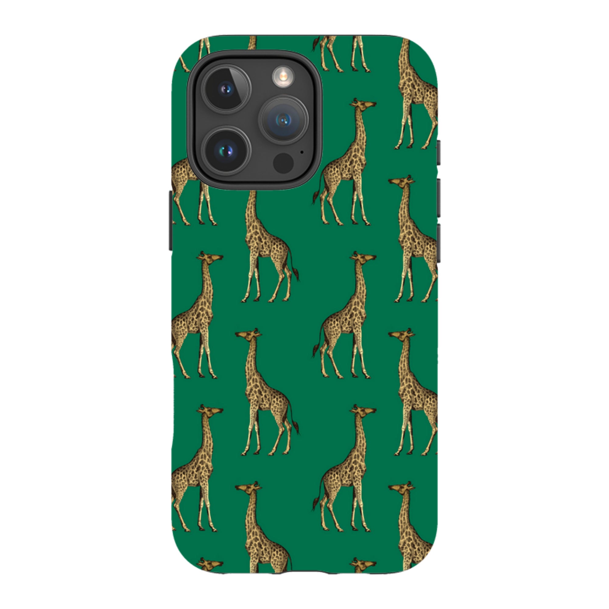 iPhone Tough Case - Green Giraffe