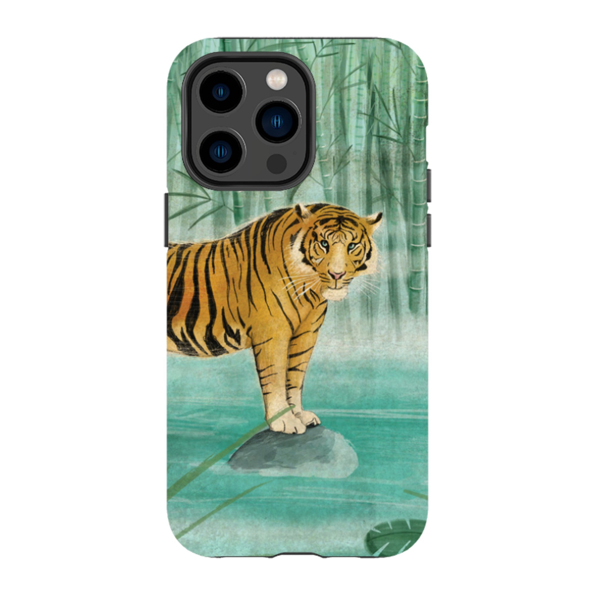 iPhone MagSafe Tough Case - Tiger By Maja Lindberg