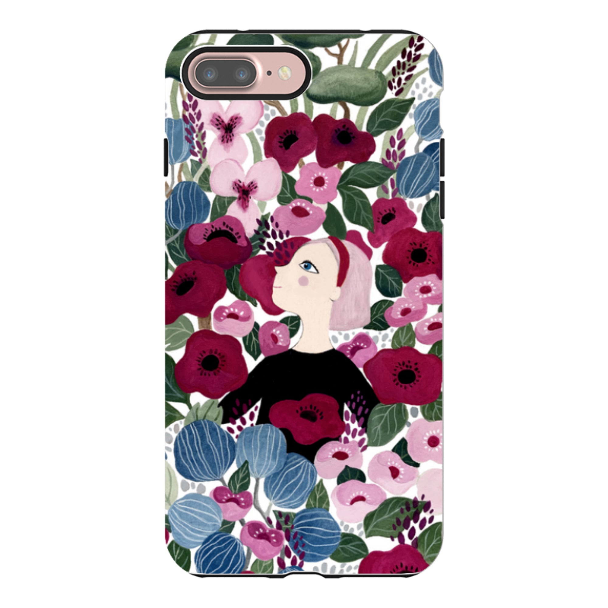 iPhone Tough Case - Flower Garden By Bex Parkin