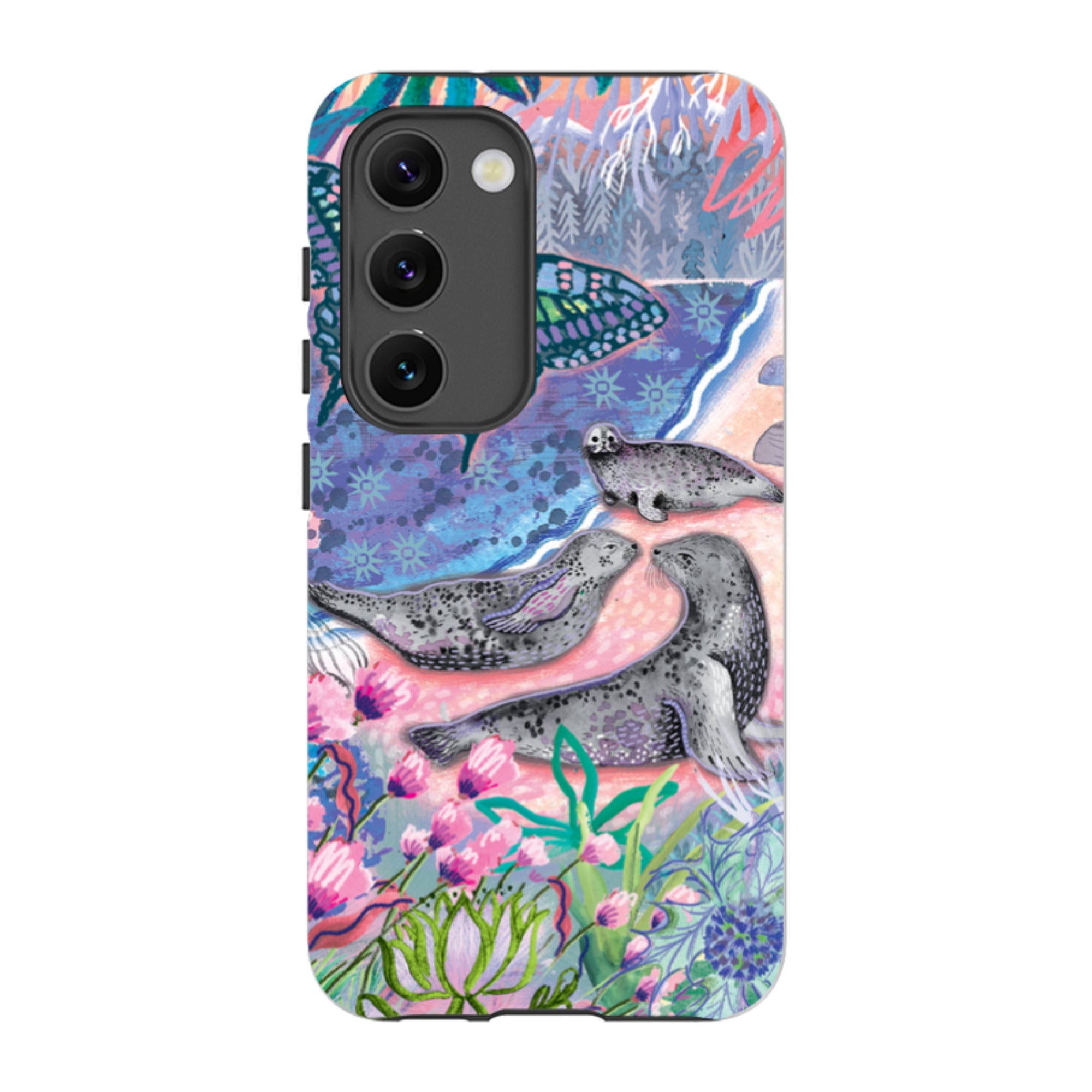 Samsung Tough  Case - Scenic Seals Of Norfolk By Emma Frances Grant