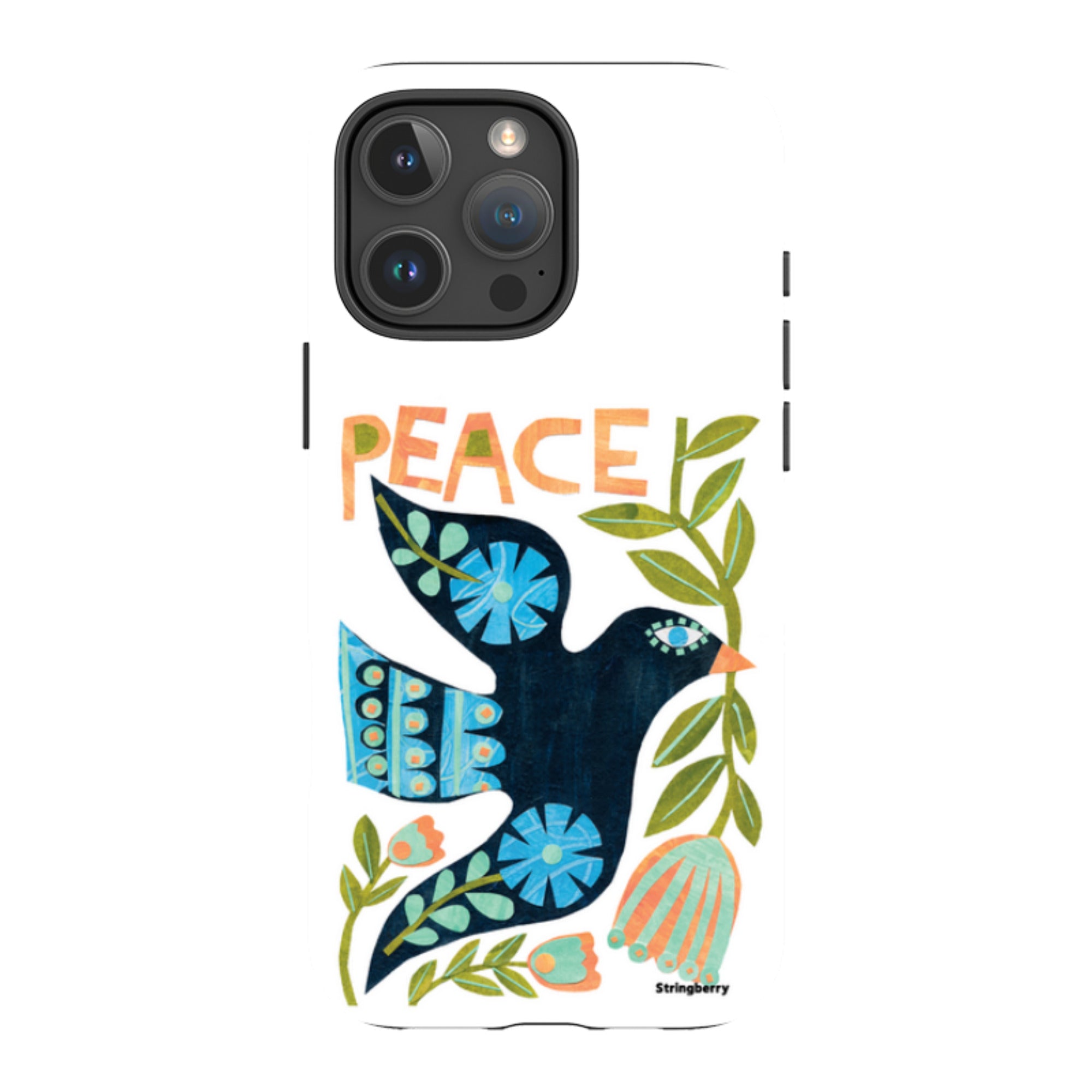 iPhone Tough Case - Peace By Tracey English