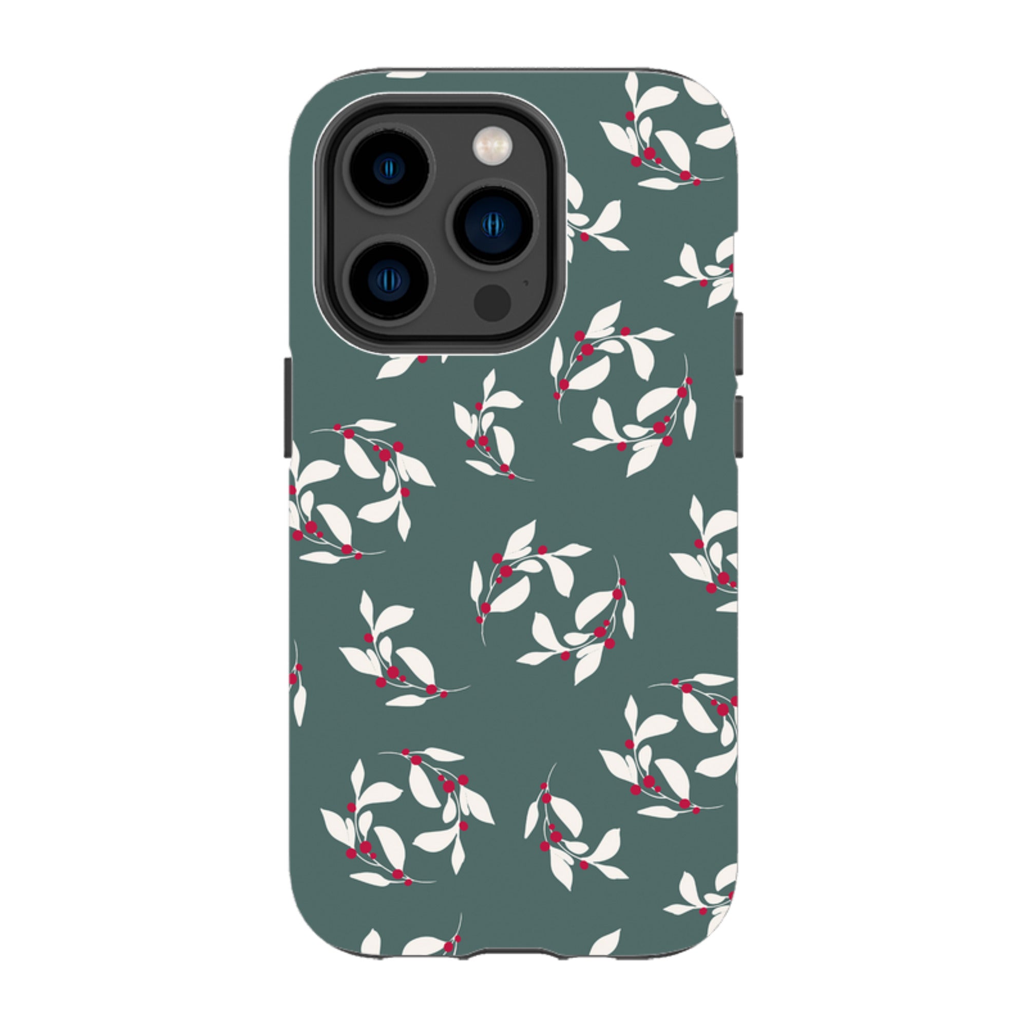 iPhone Tough Case - Winter Floral