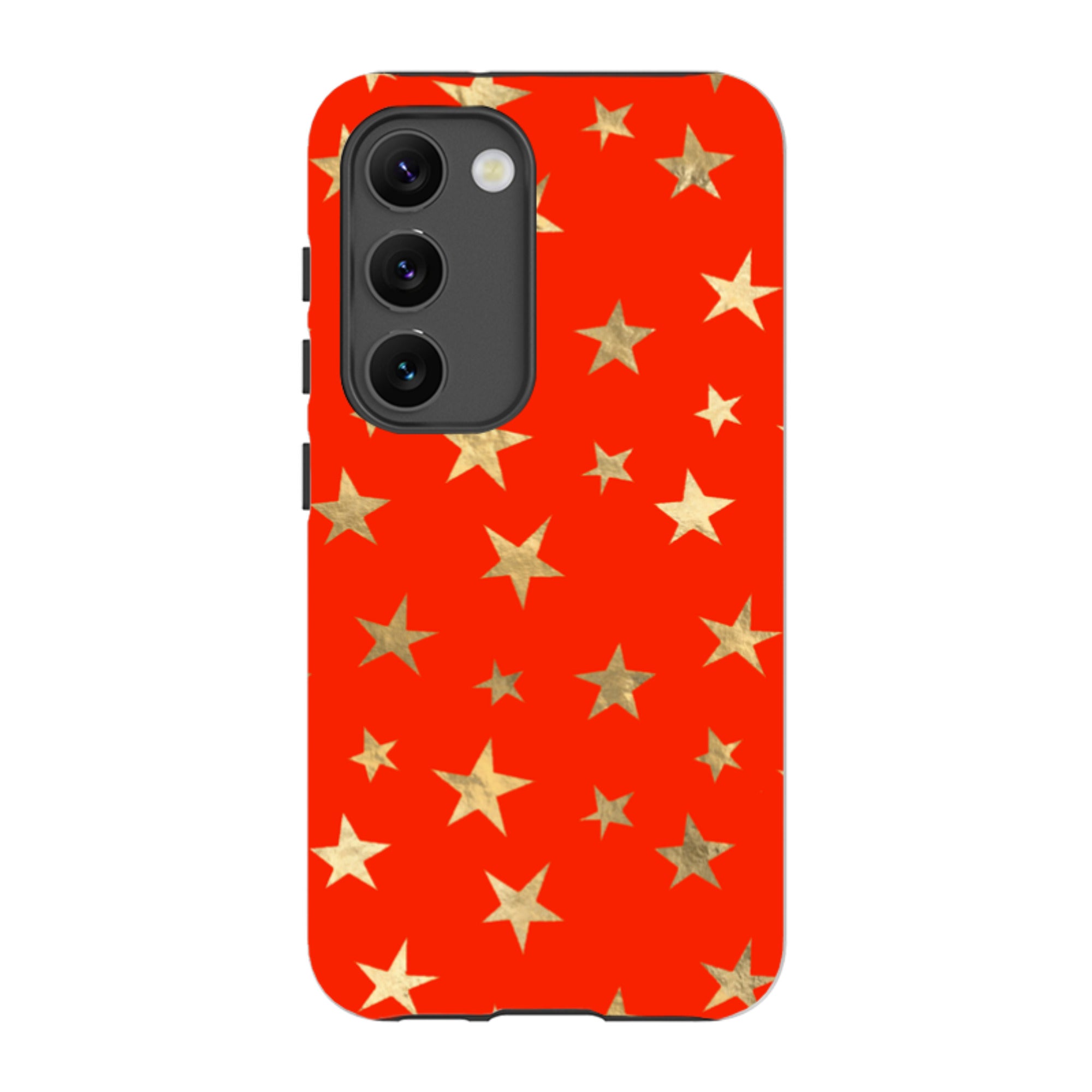 Samsung Tough Case - Red and Gold Stars