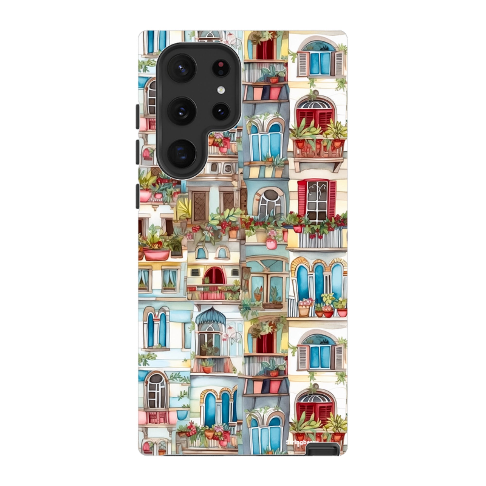 Samsung Tough Case - Floral Balcony II