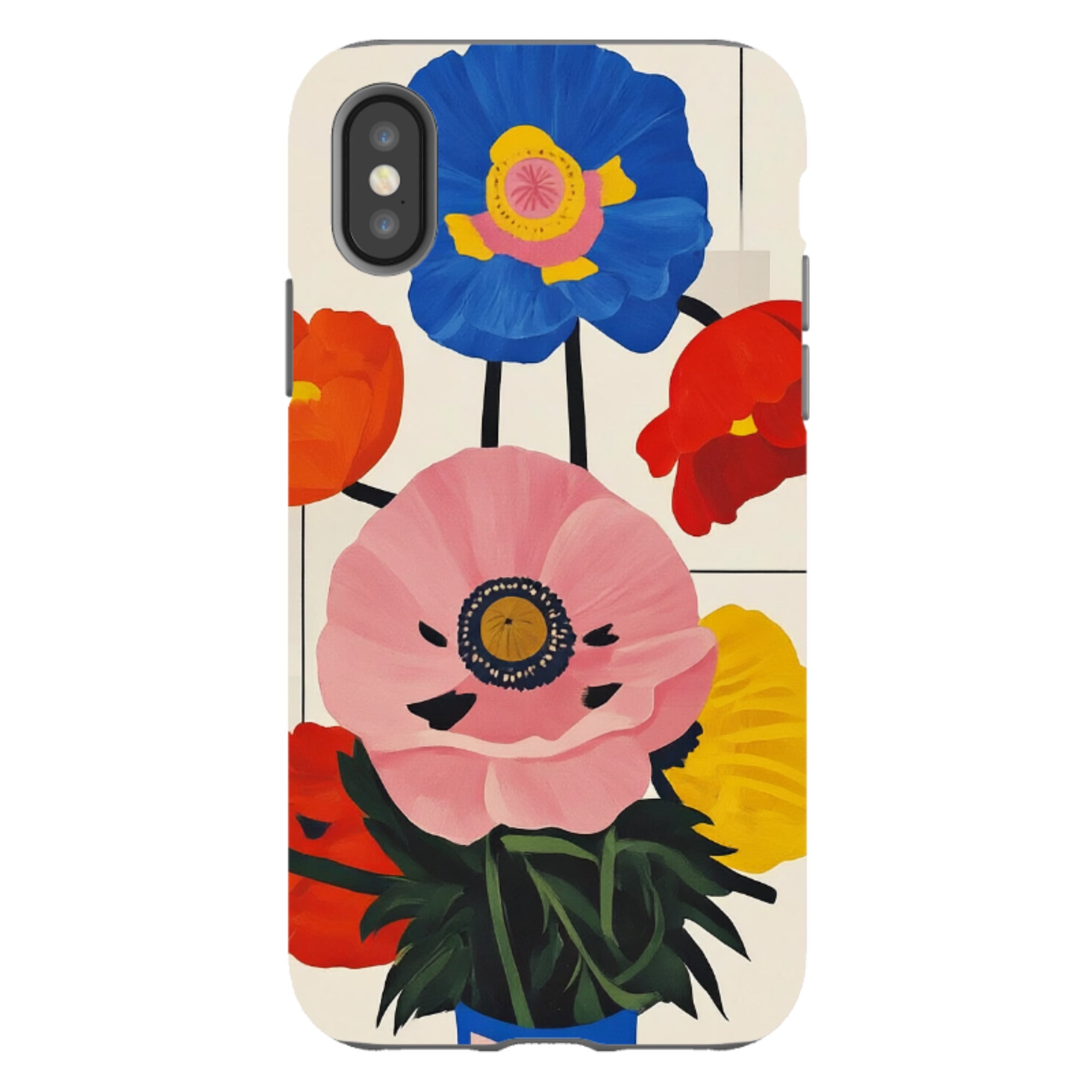 iPhone Tough Case - Kisling Poppy Peach