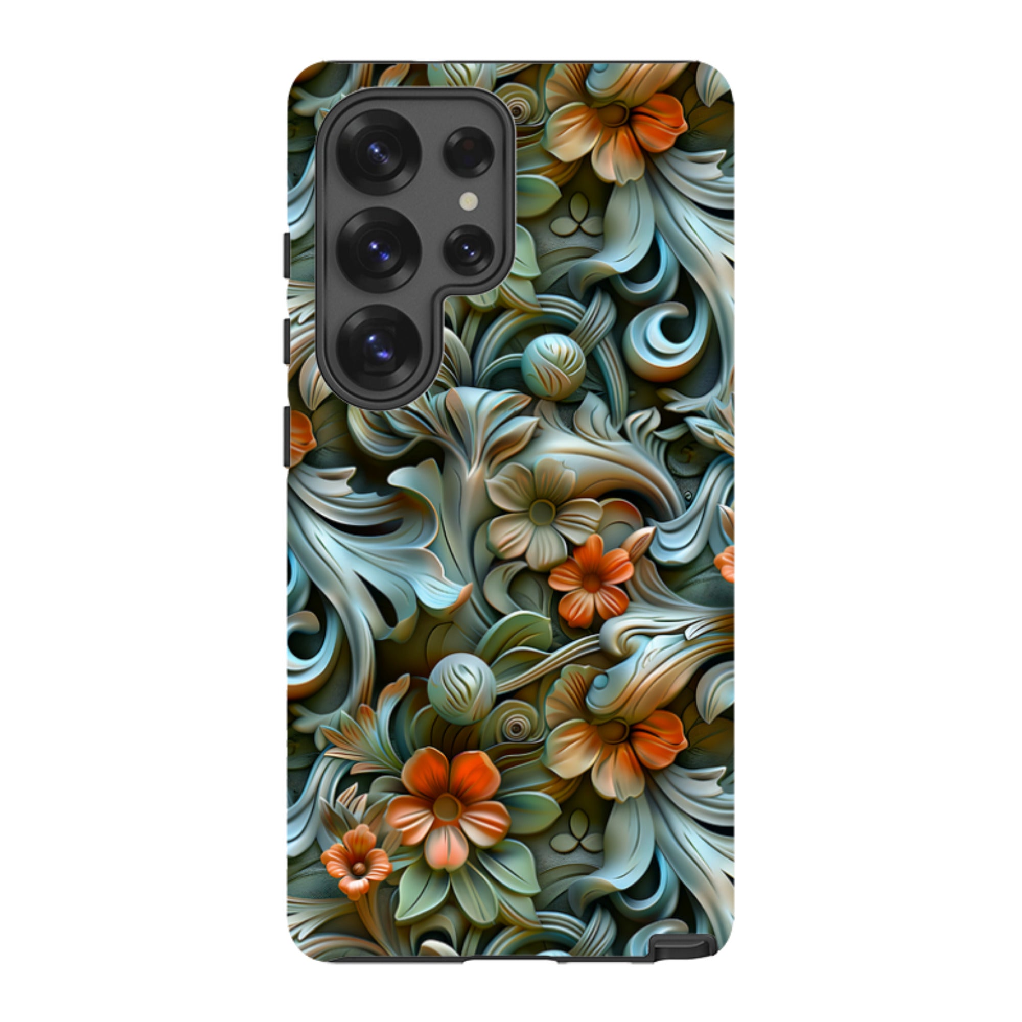 Samsung Tough Case - Clover Floral