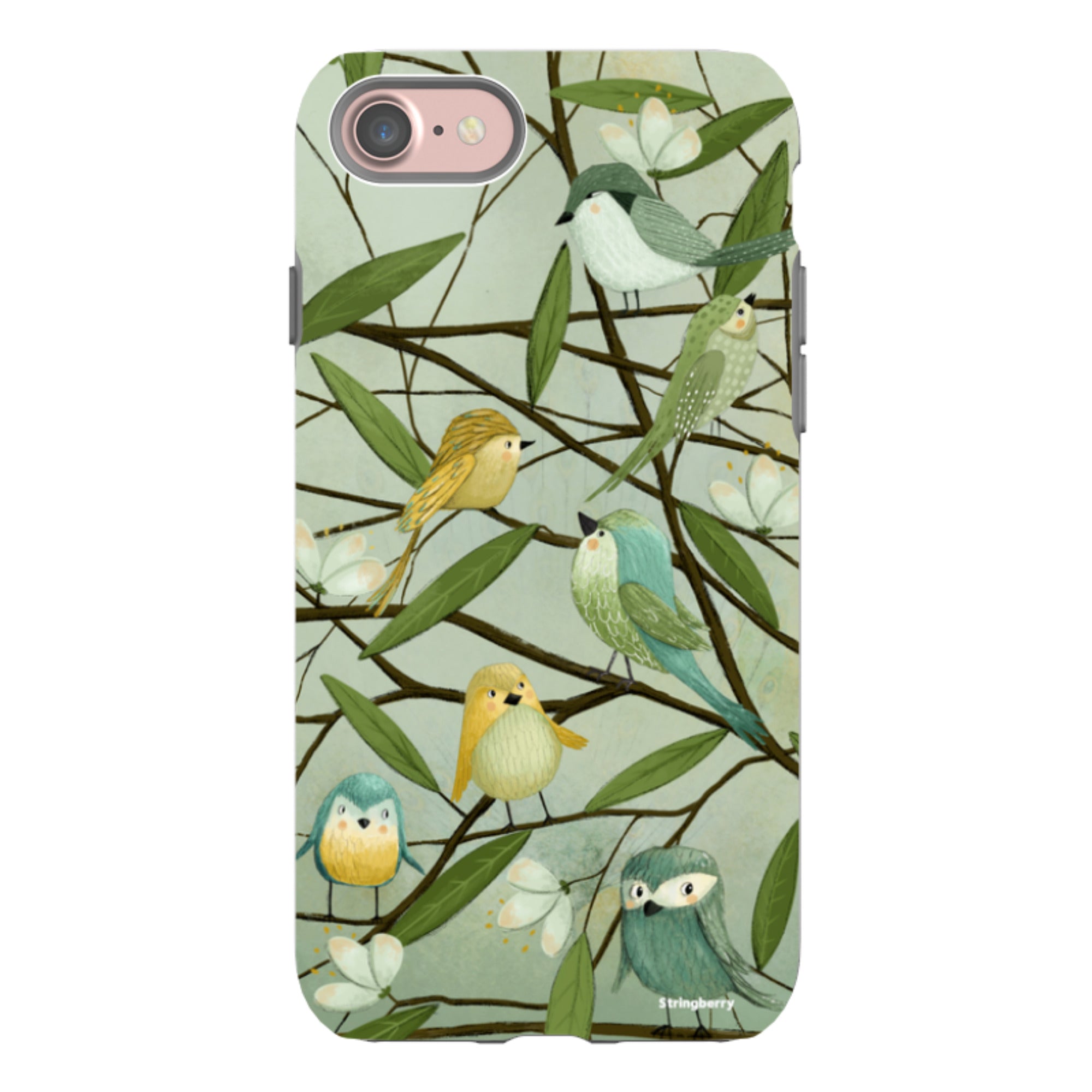 iPhone Tough Case - Birds By Maja Lindberg