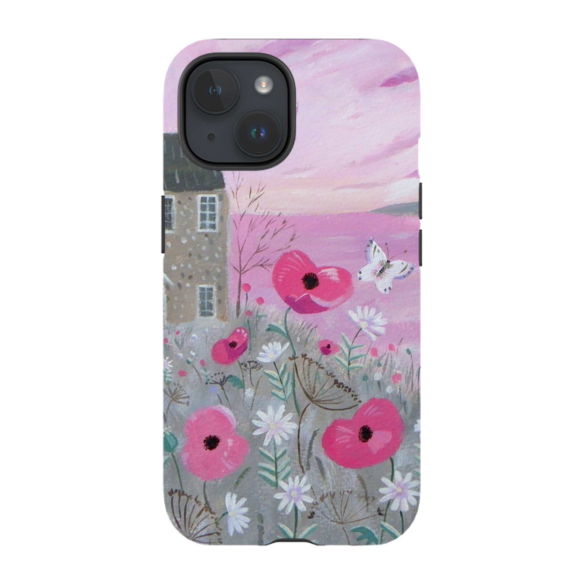 iPhone MagSafe Tough Case - Seaside Flowers By Mary Stubberfield