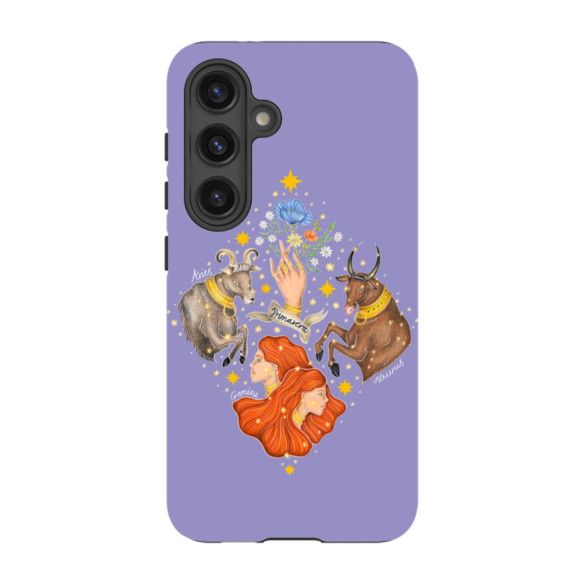 Samsung Tough Case - Spring Zodiac By Catherine Rowe