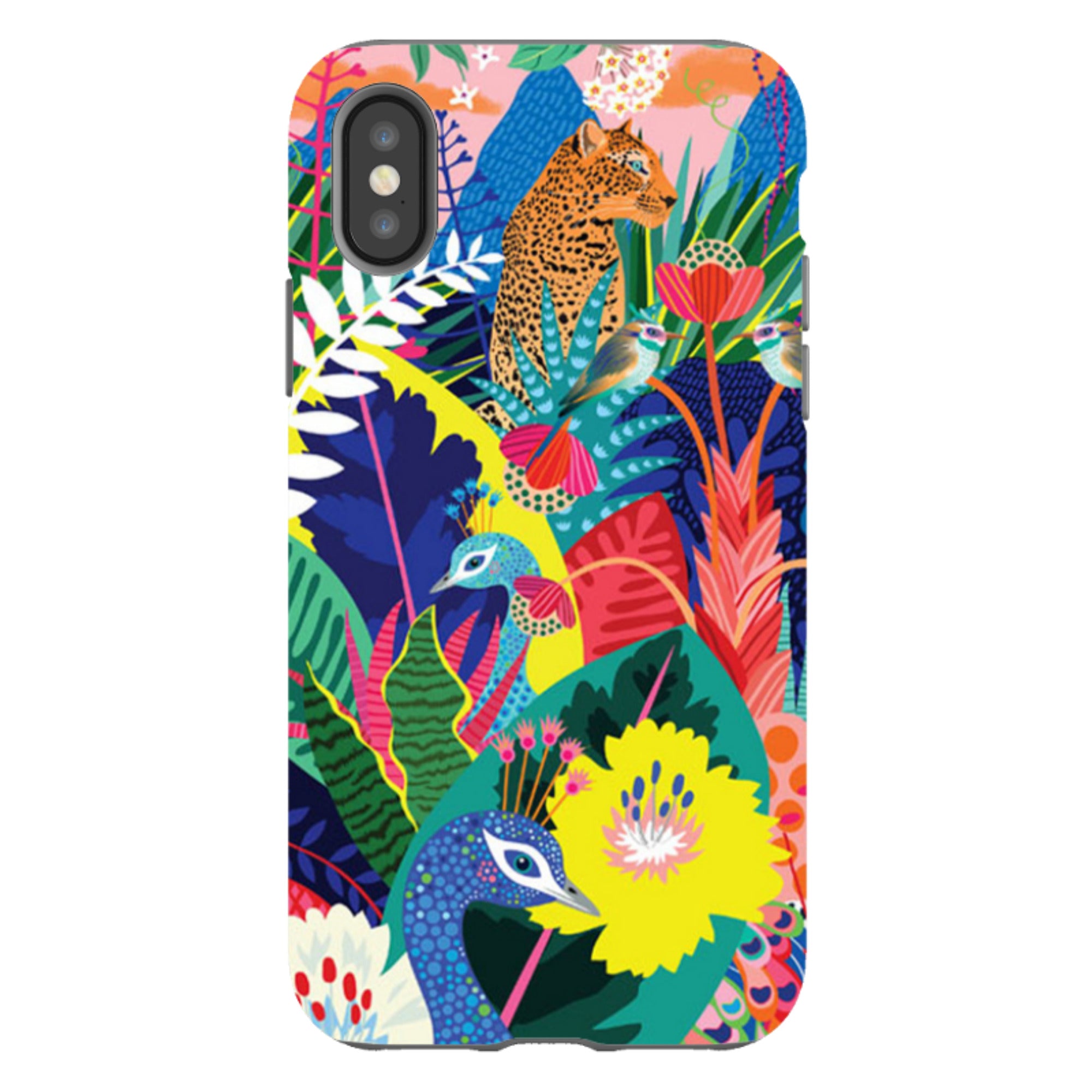 iPhone Tough Case - Jungle By Mia Underwood