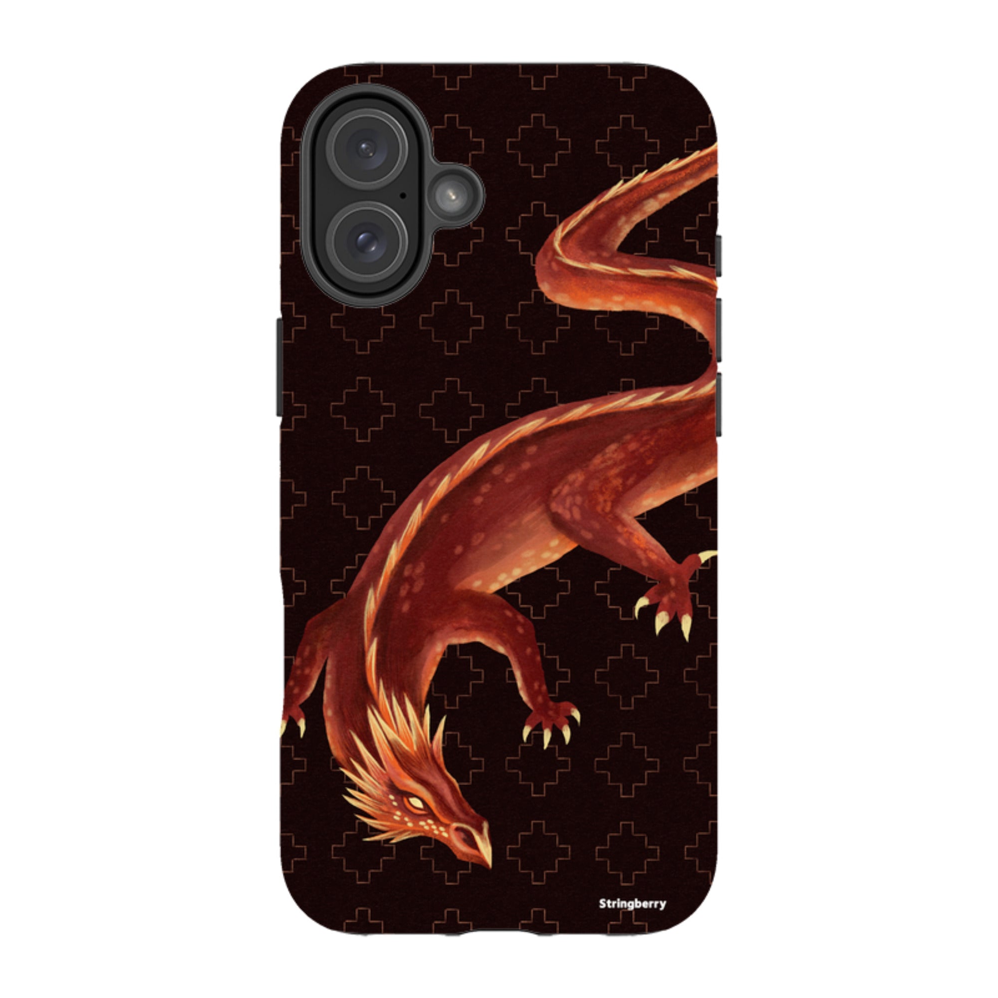 iPhone MagSafe Tough Case - Beowulf Dragon By Anna Stead