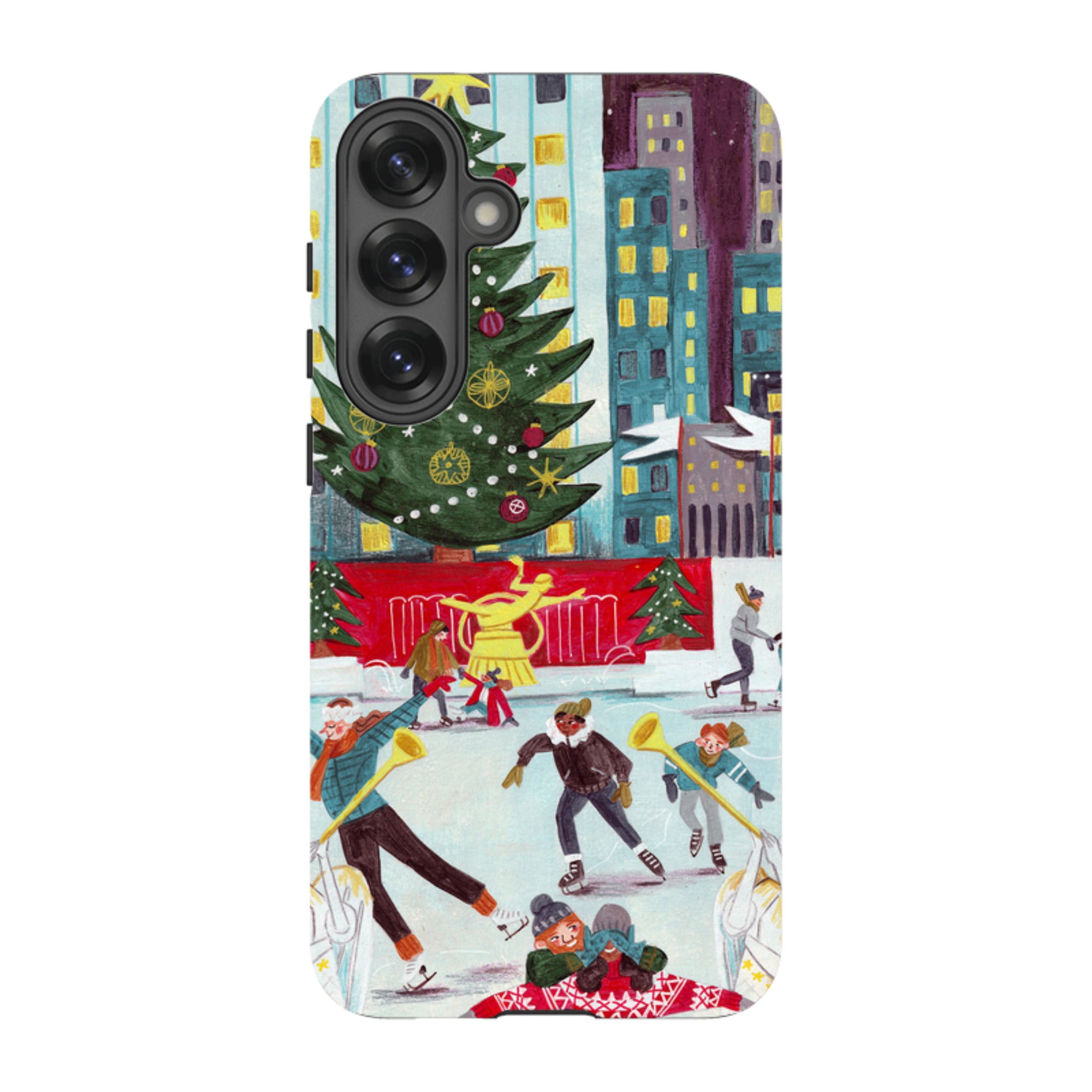 Samsung Tough Case - Xmas In New York By Caroline Bonne Muller