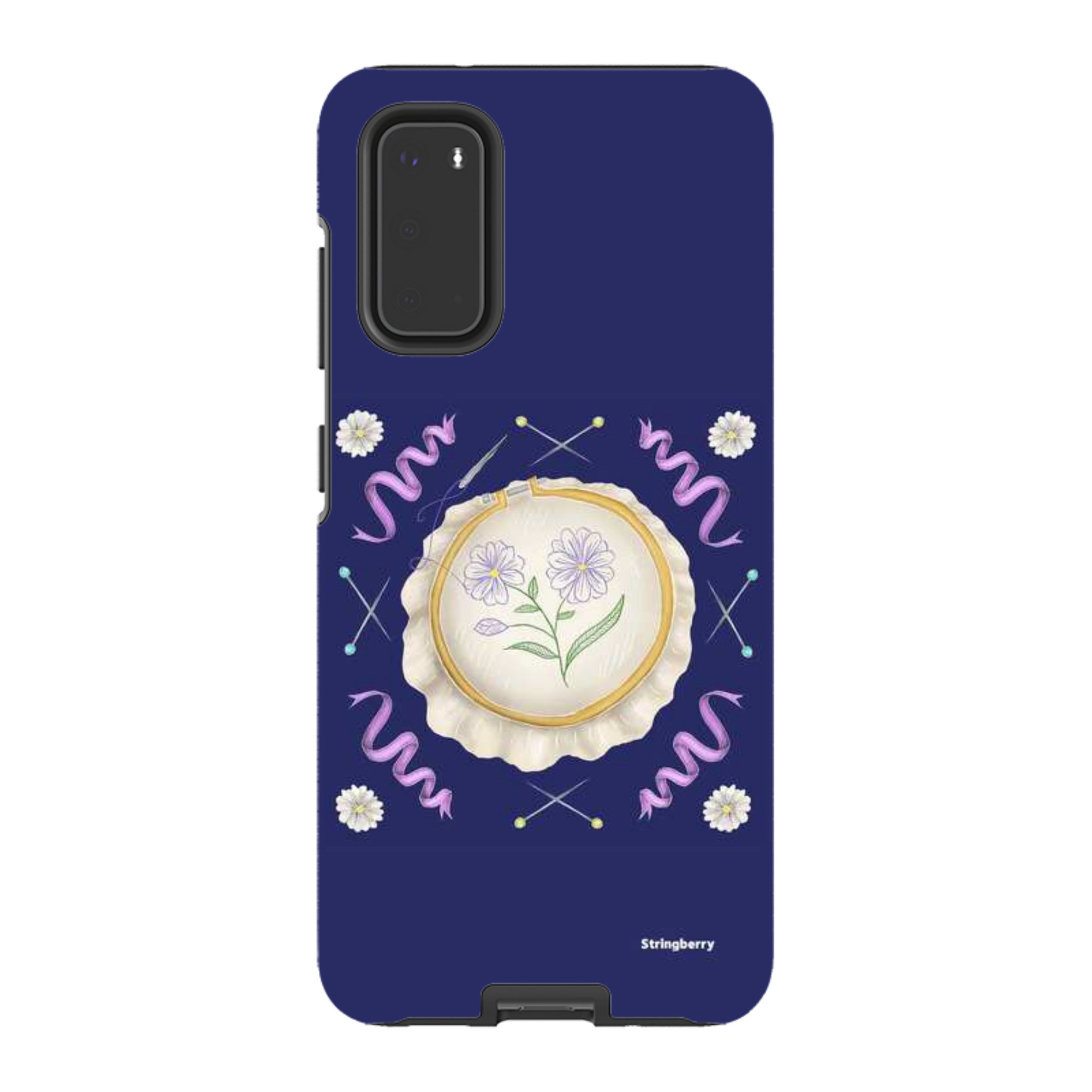 Samsung Tough Case - Daisy Needlework By Catherine Rowe