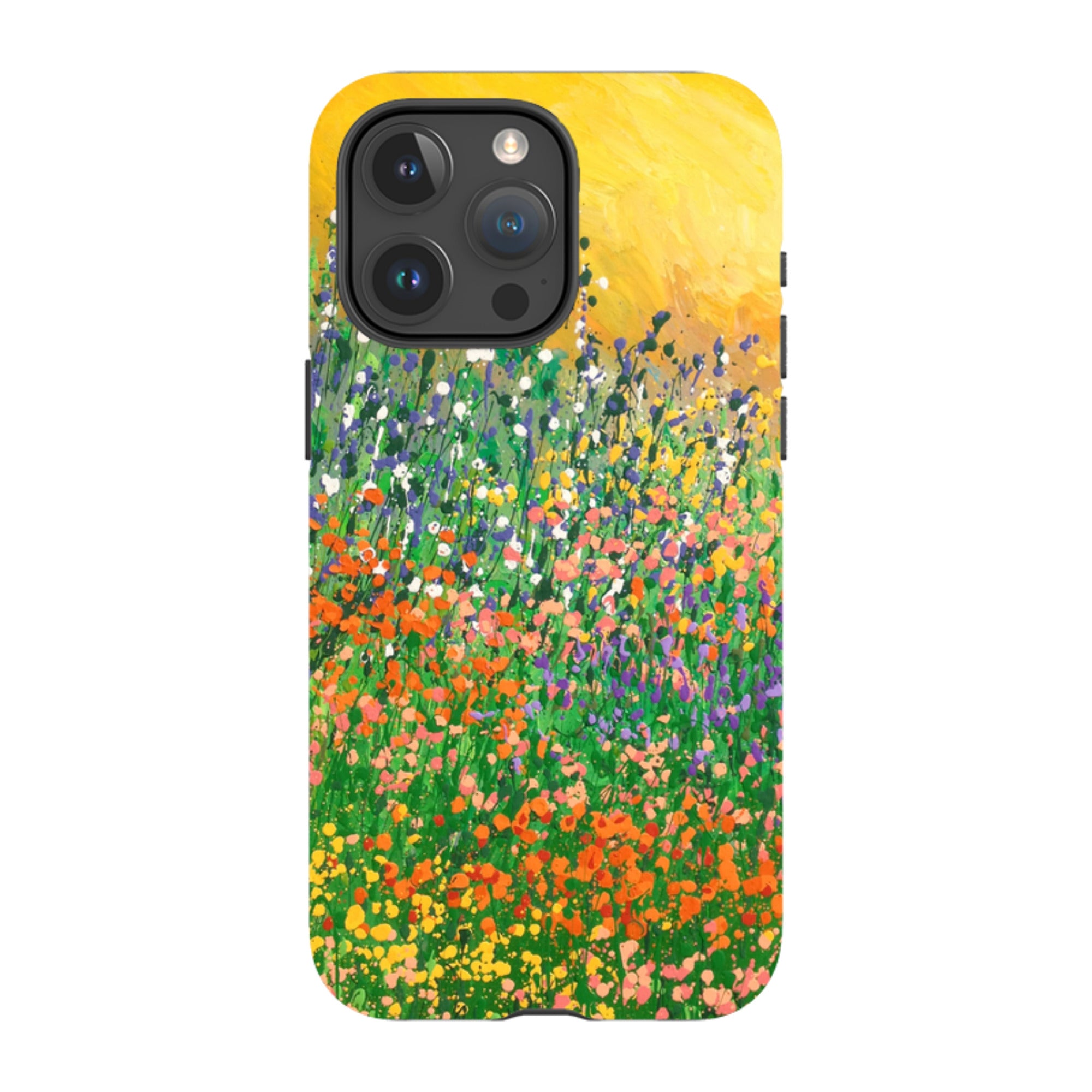 iPhone Tough Case - Sun Garden By Linda Calvert Jacobson
