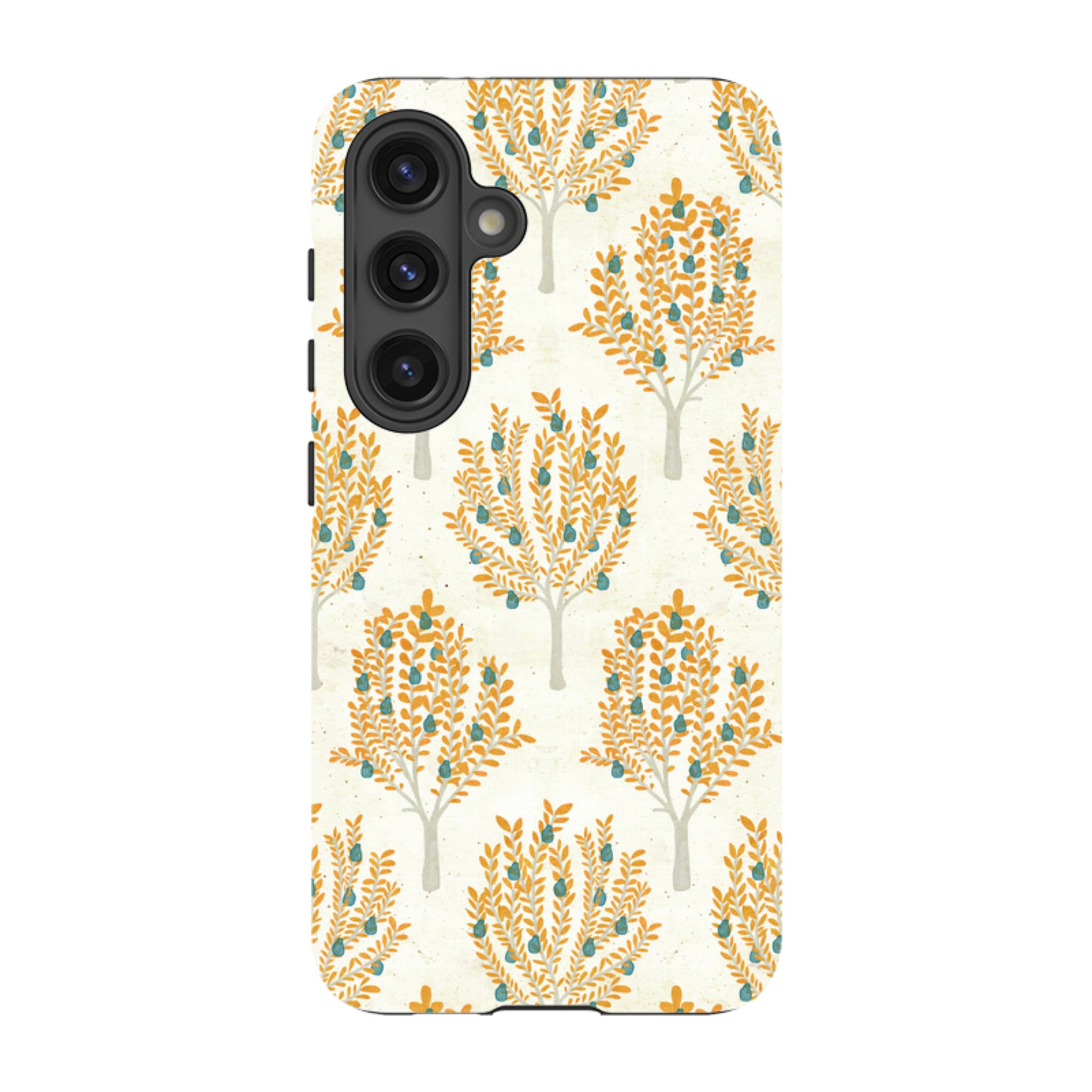 Samsung Tough Case - Pear Trees Cream By Katherine Quinn
