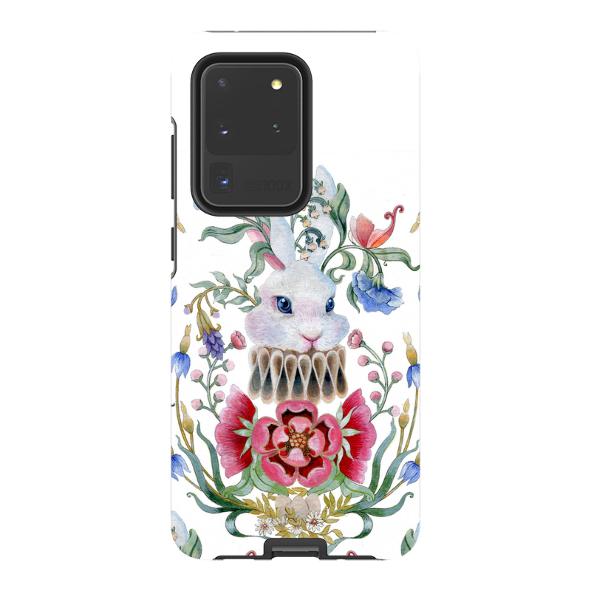 Samsung Tough Case - White Rabbit By Maria Matos