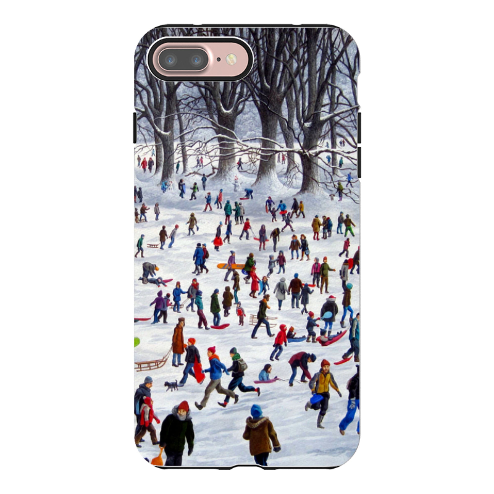 iPhone Tough Case - Snowtime By Philip Hood