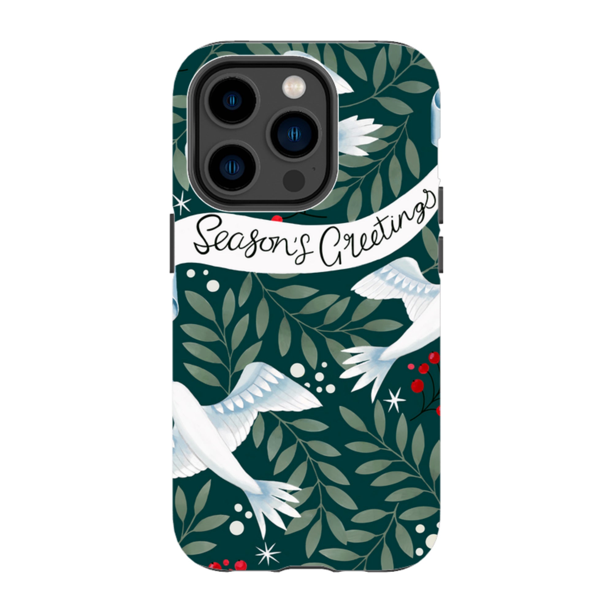 iPhone Tough Case - Seasons Greetings By Bex Parkin