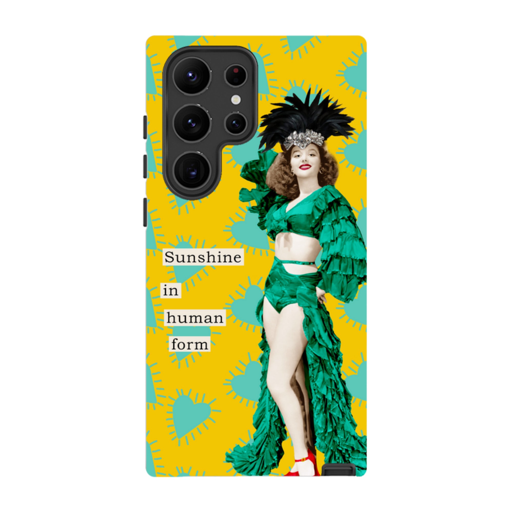 Samsung Tough Case - Sunshine in Human Form  By Clare Jordan