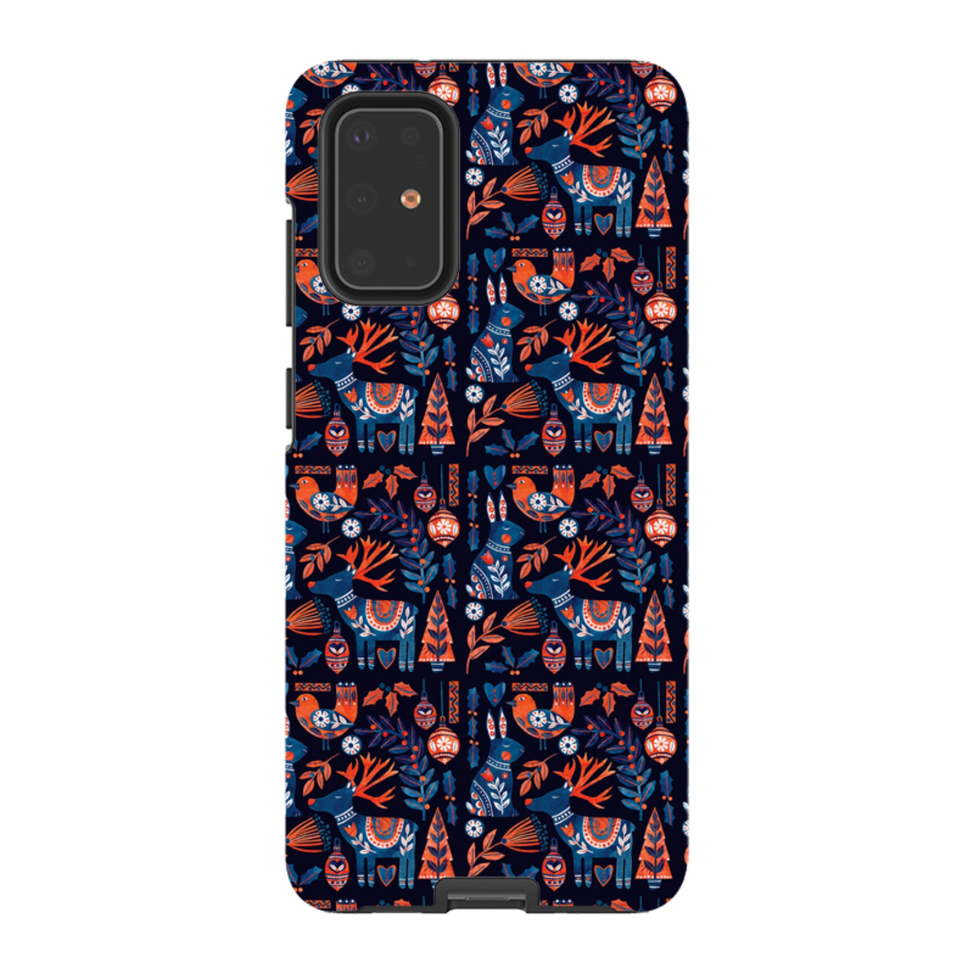 Samsung Tough Case - Scandi Animals Dark By Tracey English