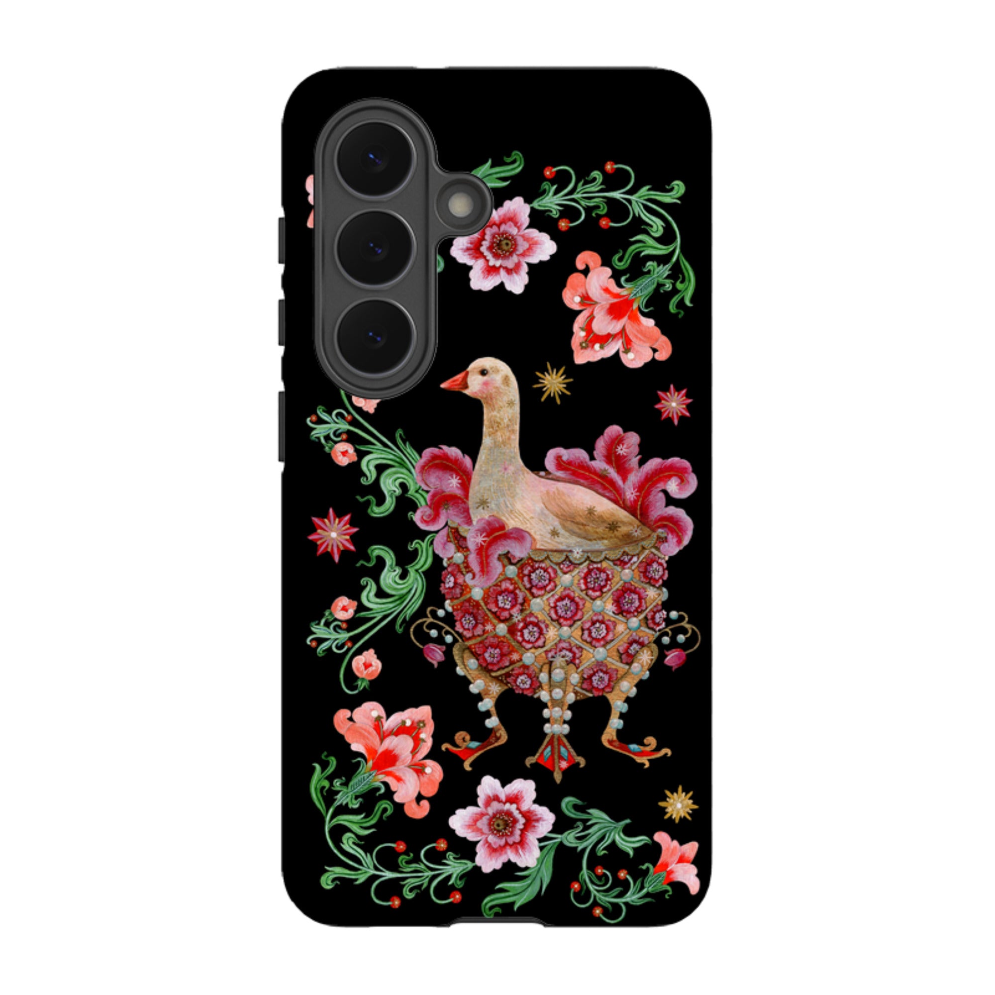 Samsung Tough  Case - Six Geese A Laying By Maria Matos