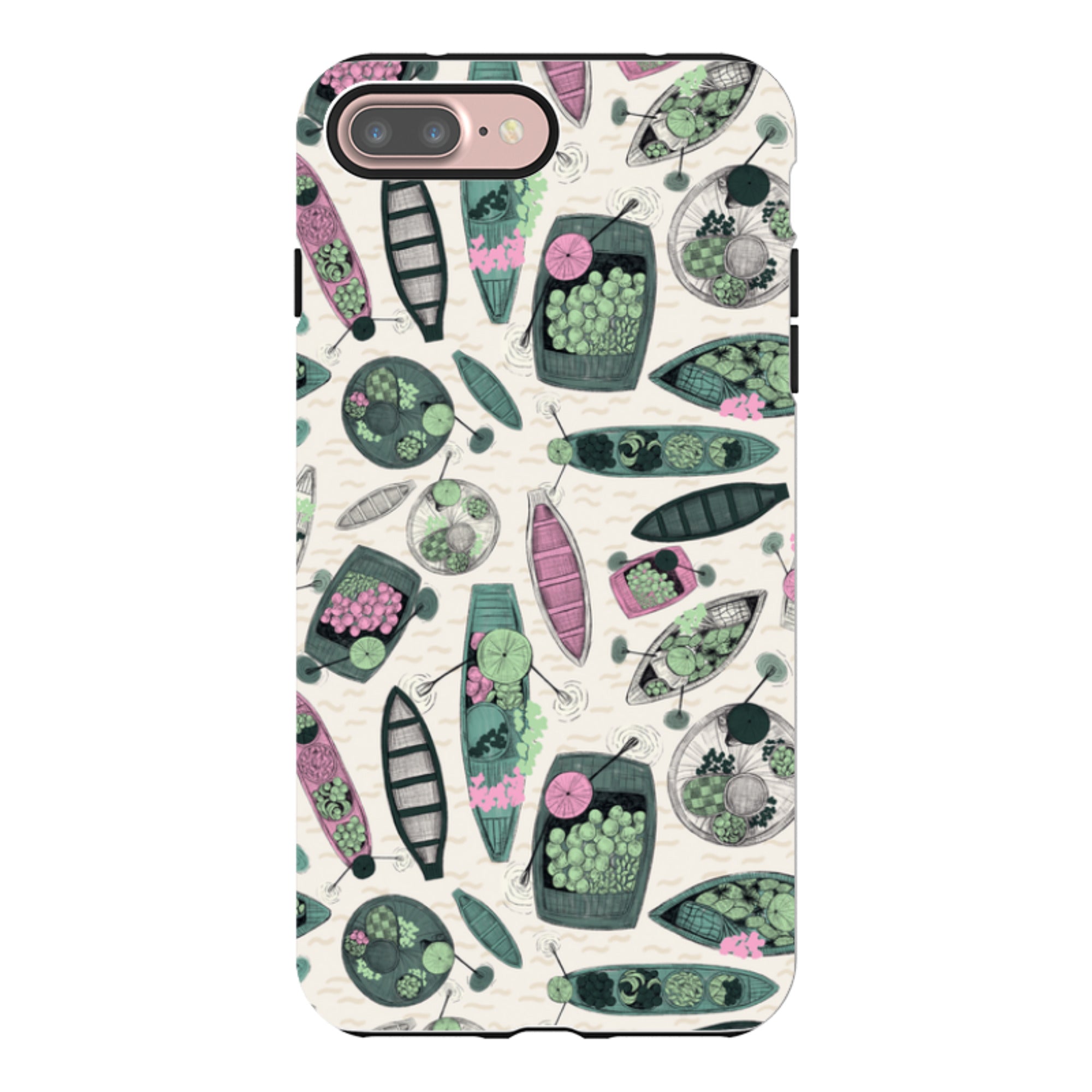 iPhone Tough Case - Floating Markets B By Jade Mosinski