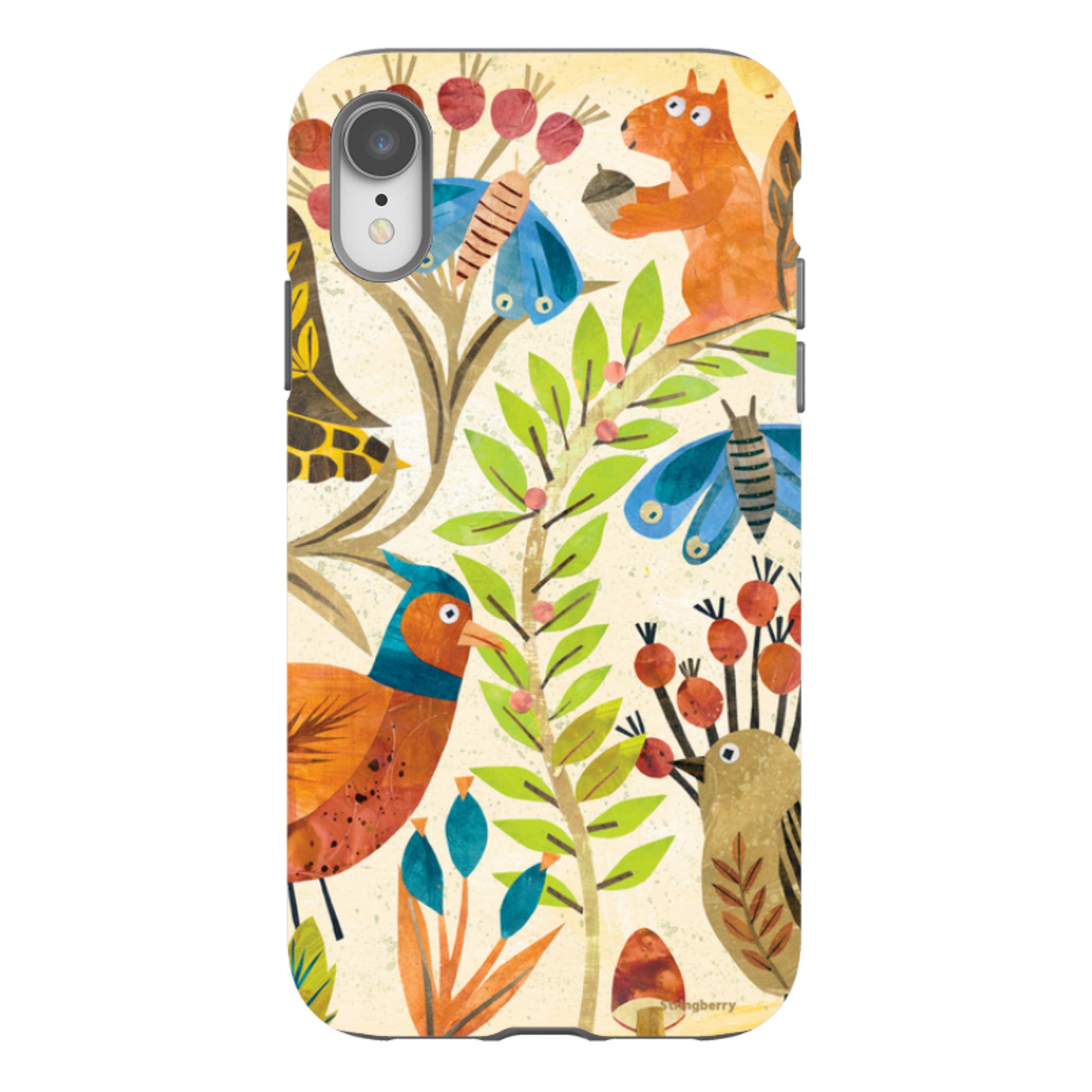 iPhone Tough Case - Woodland Friends By Tracey English