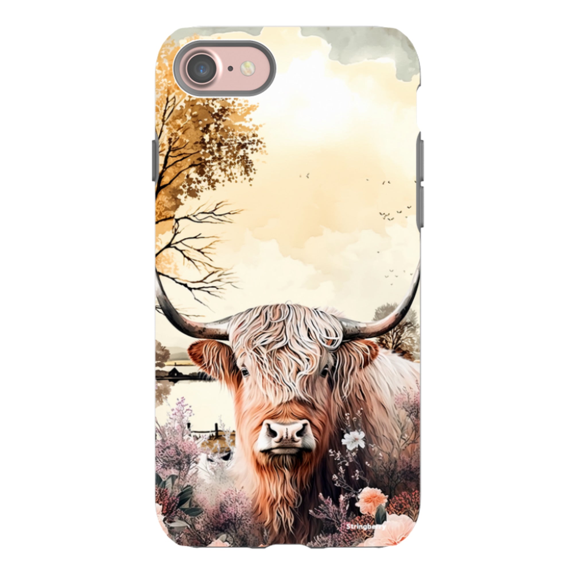 iPhone Tough Case - Highland Cow IV