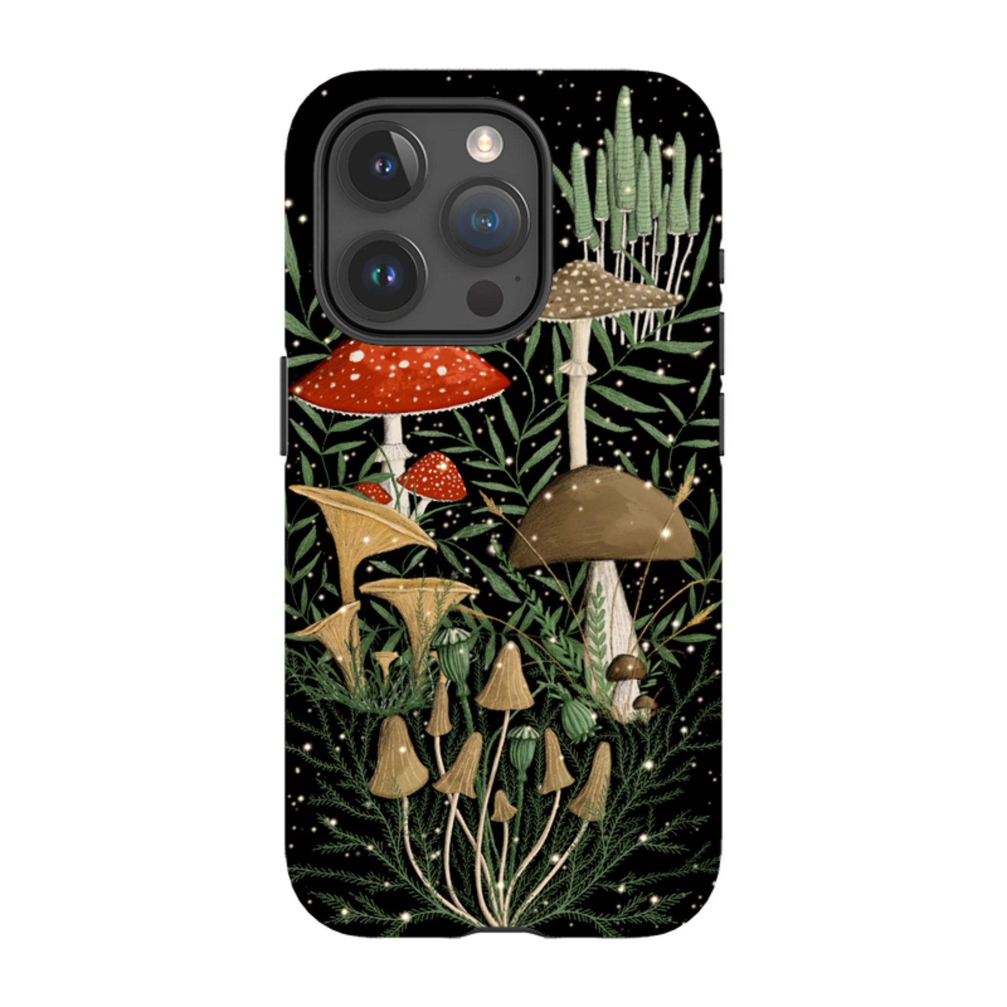 iPhone Tough Case - Mushroom Magic By Maja Lindberg