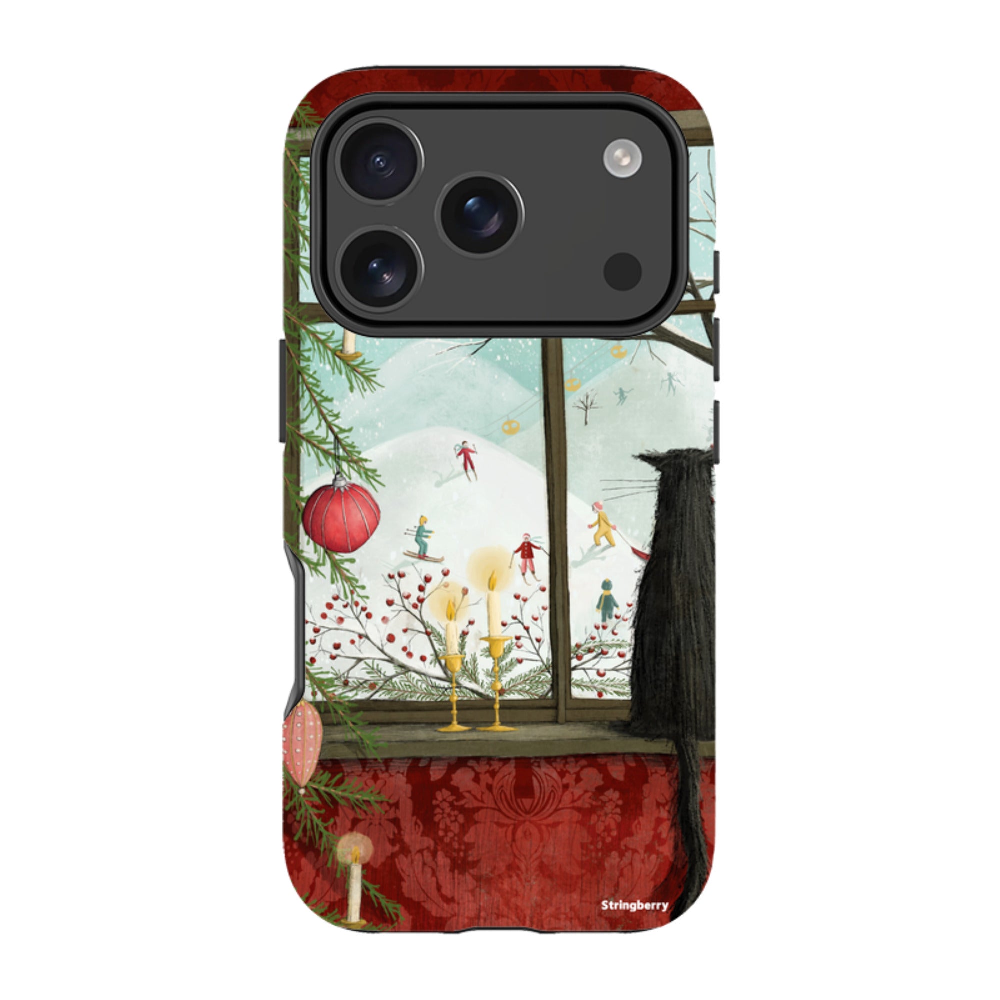 iPhone Tough Case - Christmas Window By Maja Lindberg