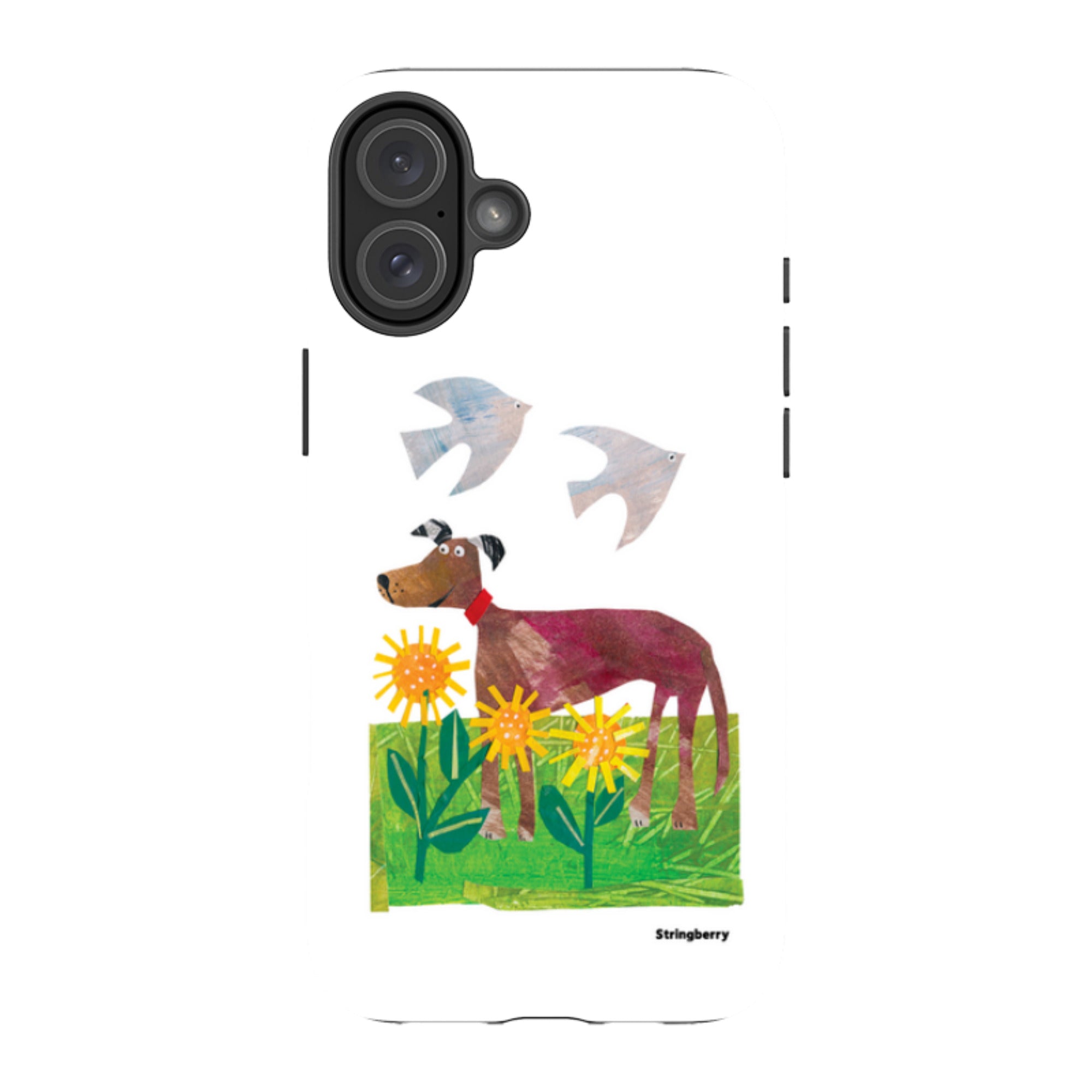iPhone Tough Case - Days Of Dogs I By Tracey English
