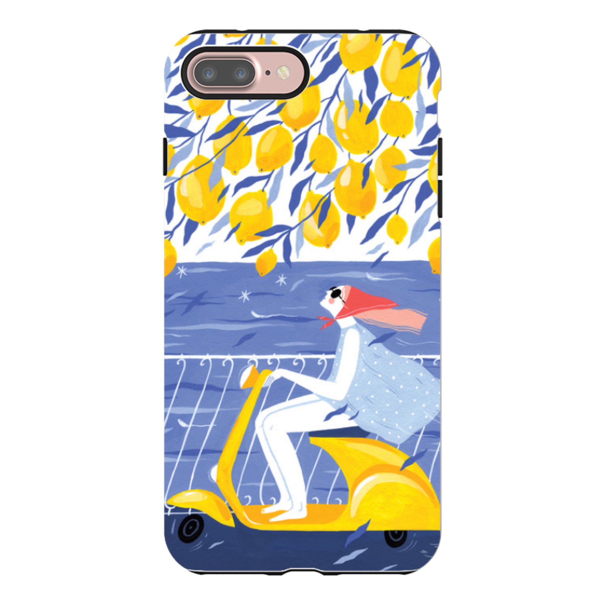 iPhone Tough Case - Amalfi Ride By Madalina Andronic