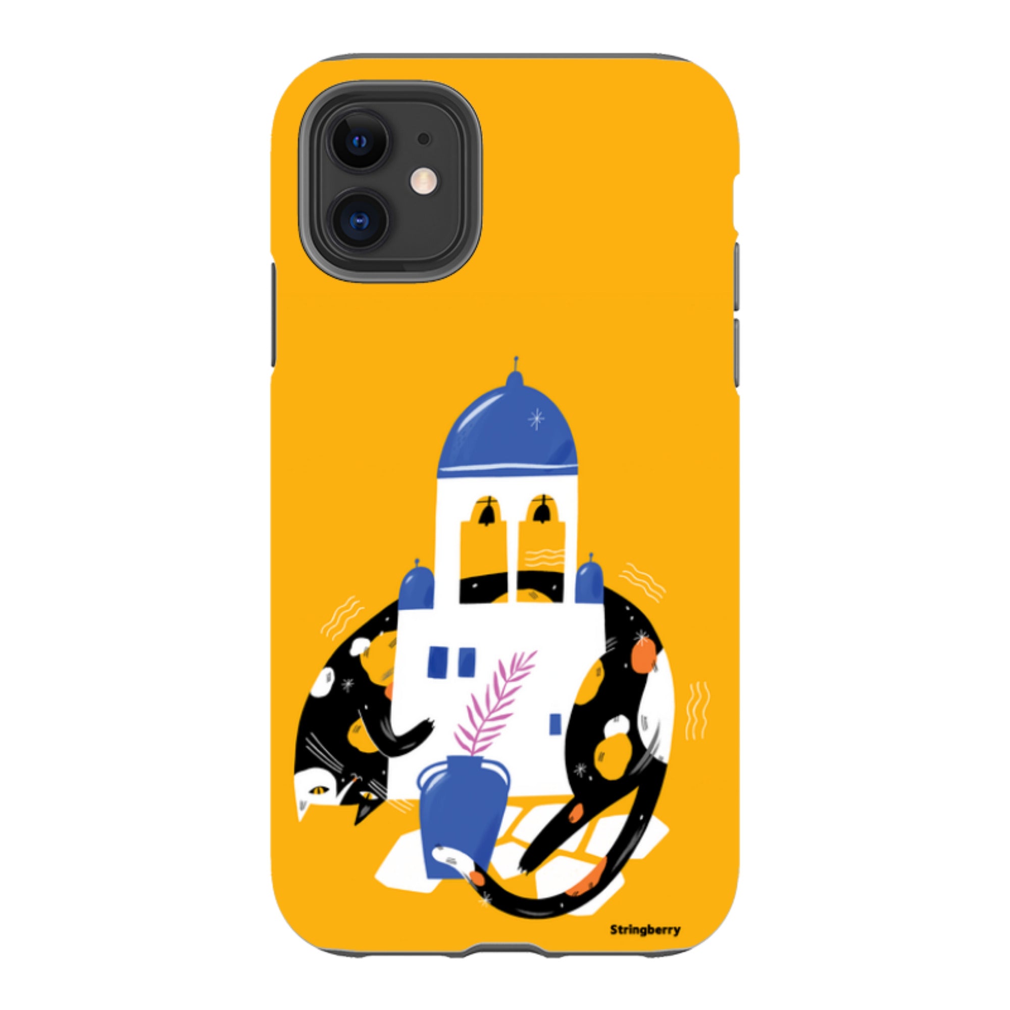 iPhone Tough Case - Calico By Madalina Andronic
