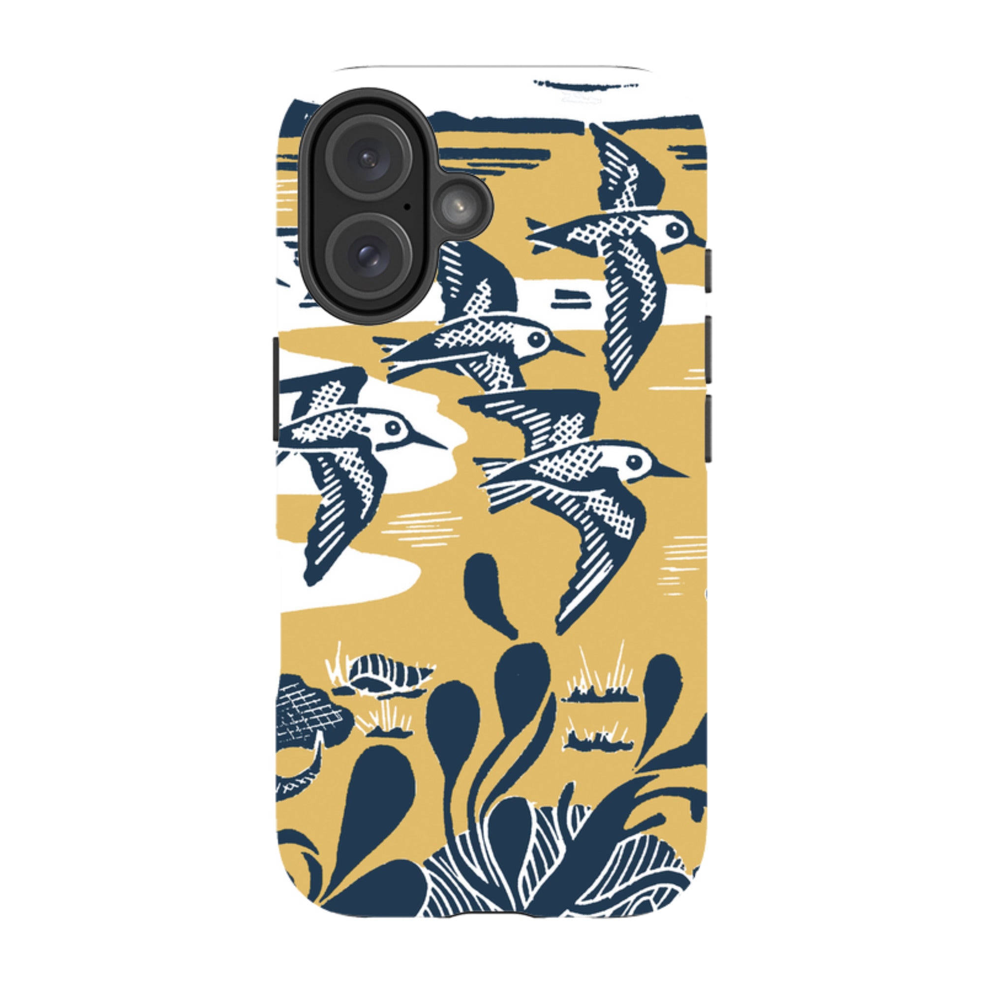 iPhone Tough Case - Sanderlings At The Shore By Kate Heiss