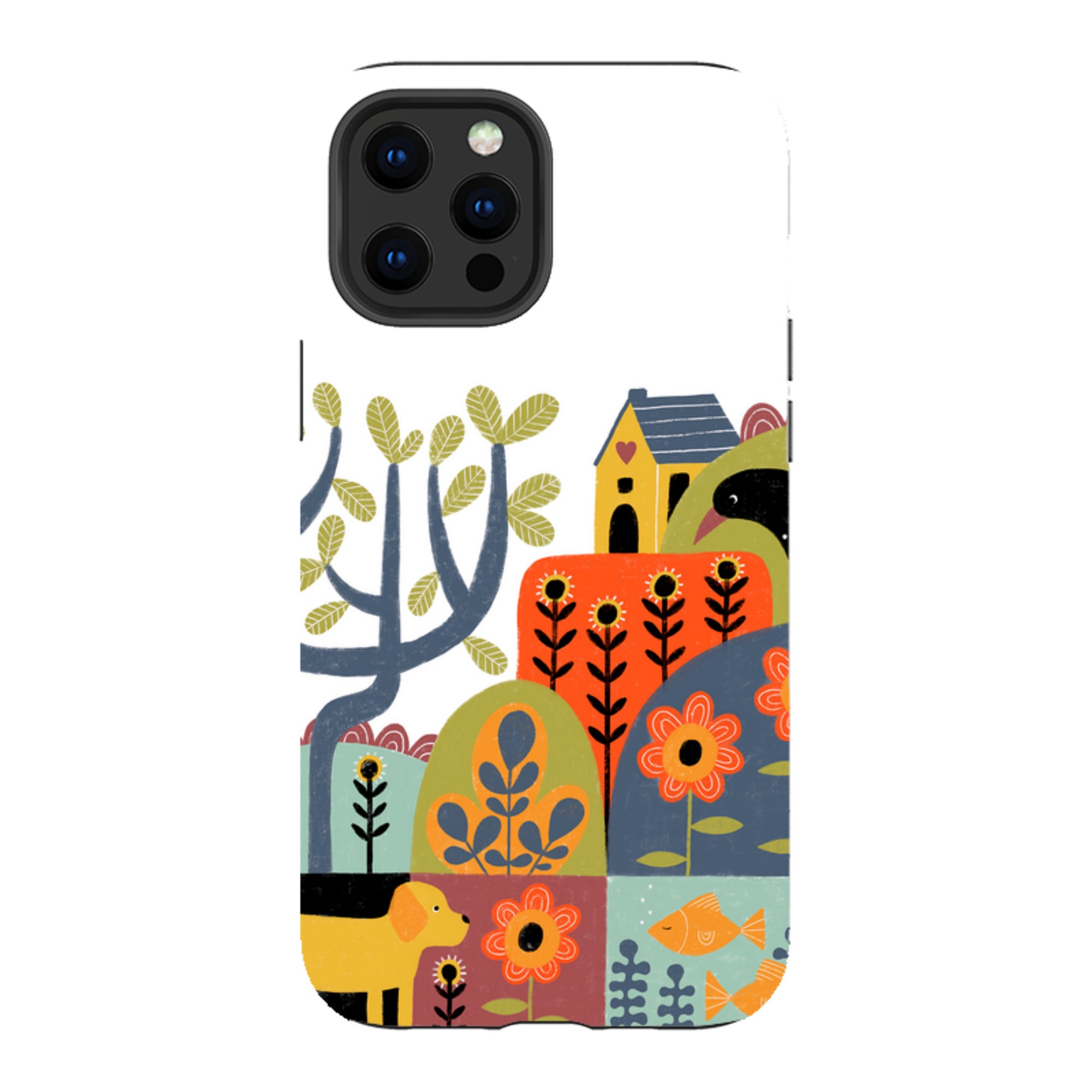 iPhone Tough Case - Folkscape By Suzy Taylor