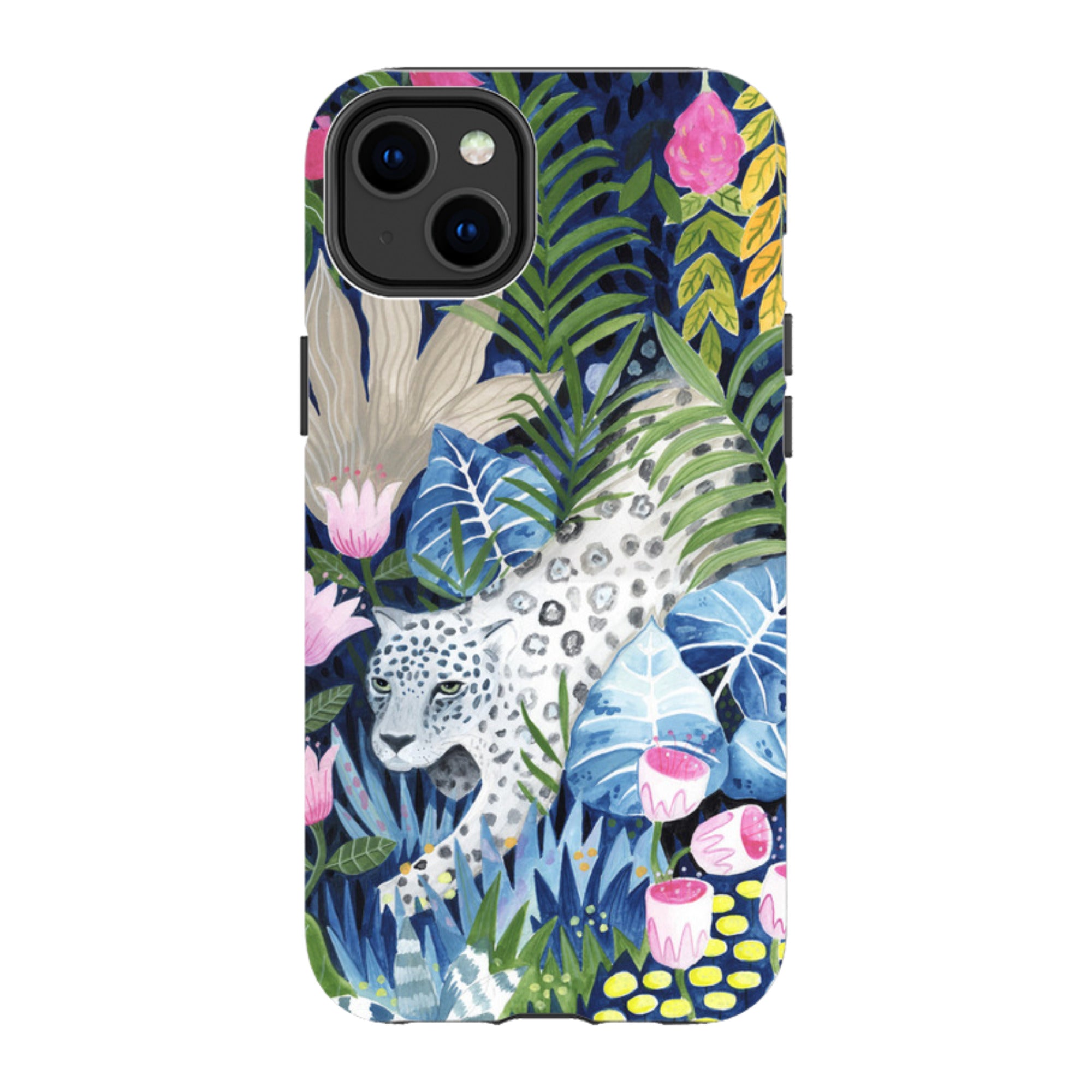 iPhone MagSafe Tough Case - Prowling Leopard By Bex Parkin