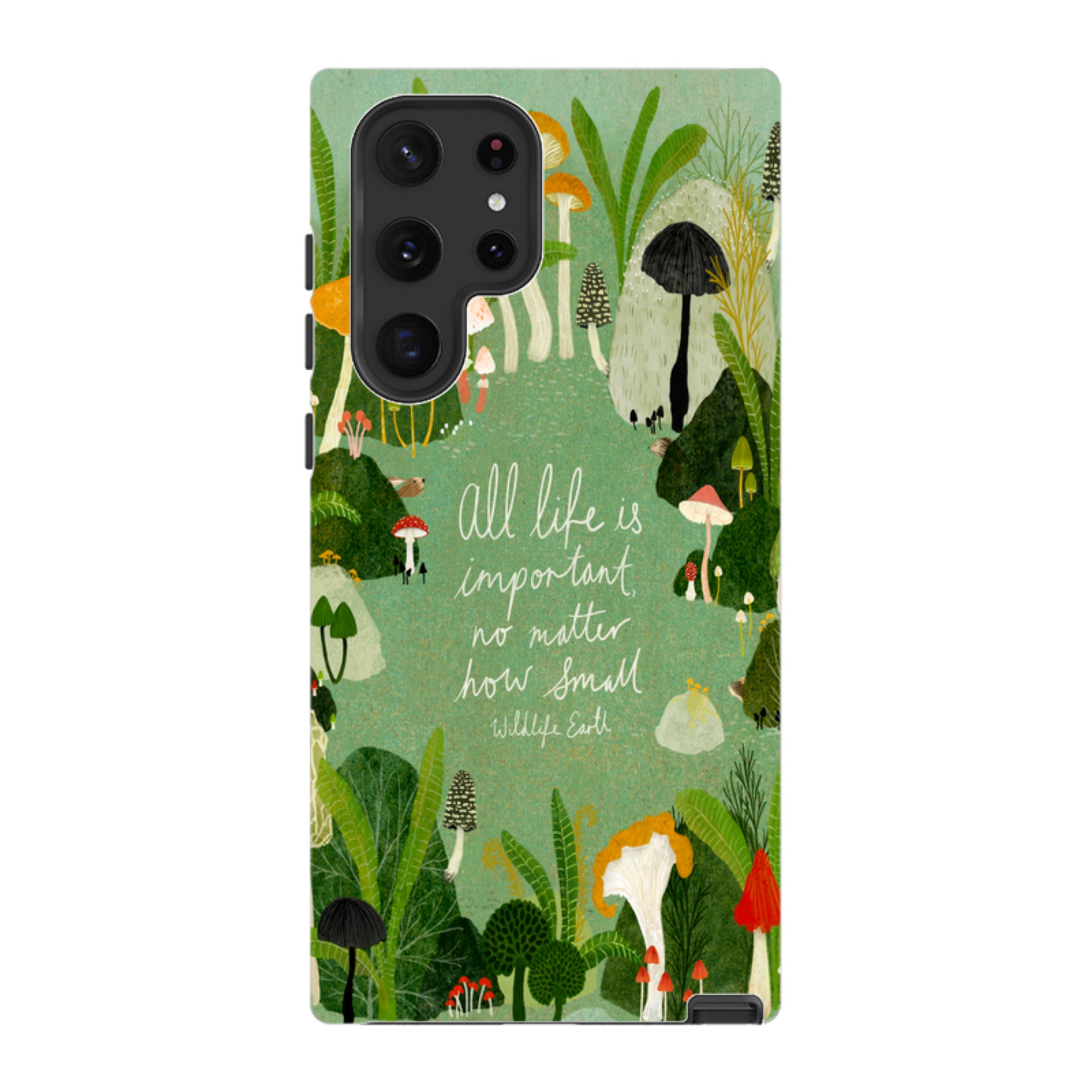 Samsung Tough Case - Wildlife Text By Katherine Quinn