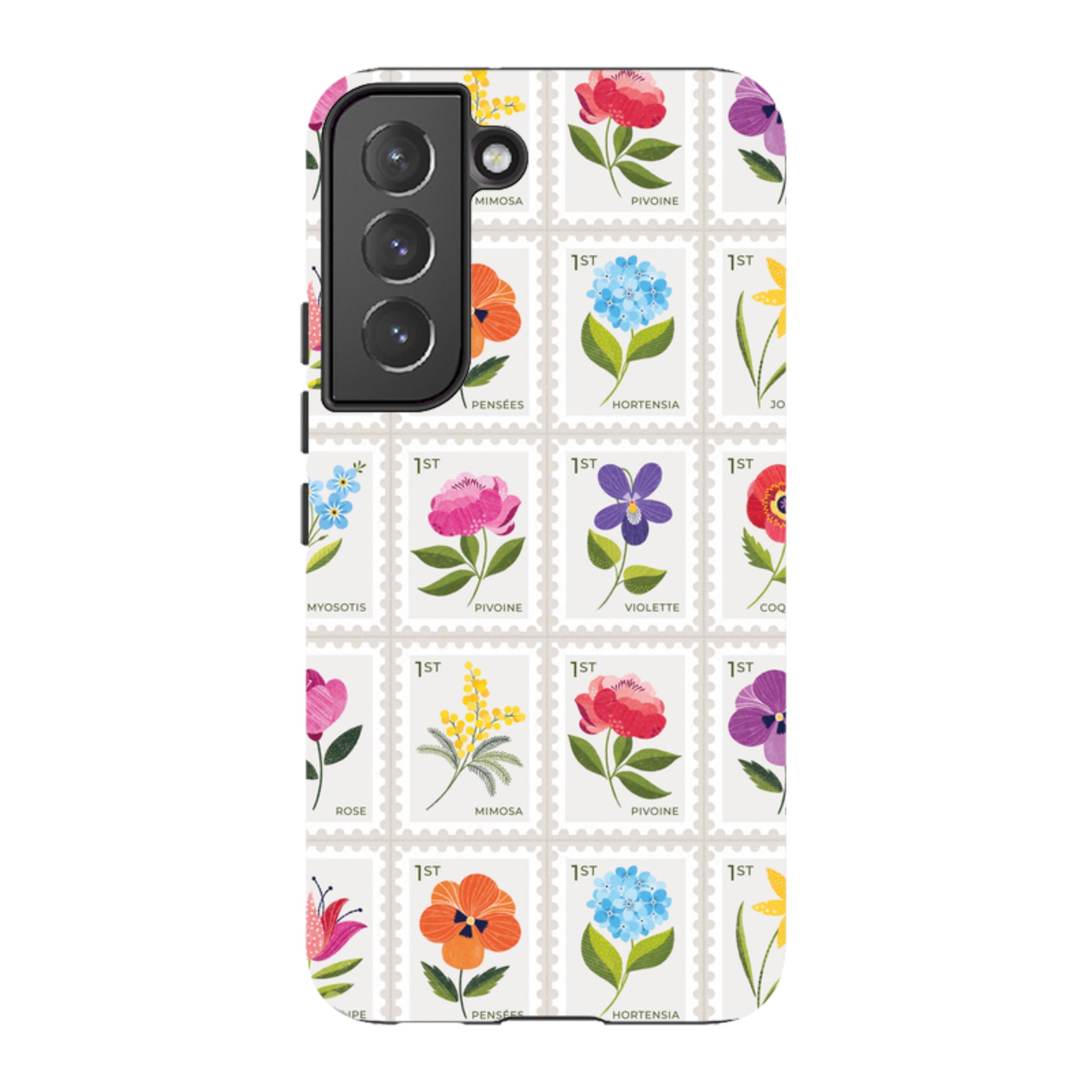 Samsung Tough Case - Floral Postage Stamps By Ali Brookes