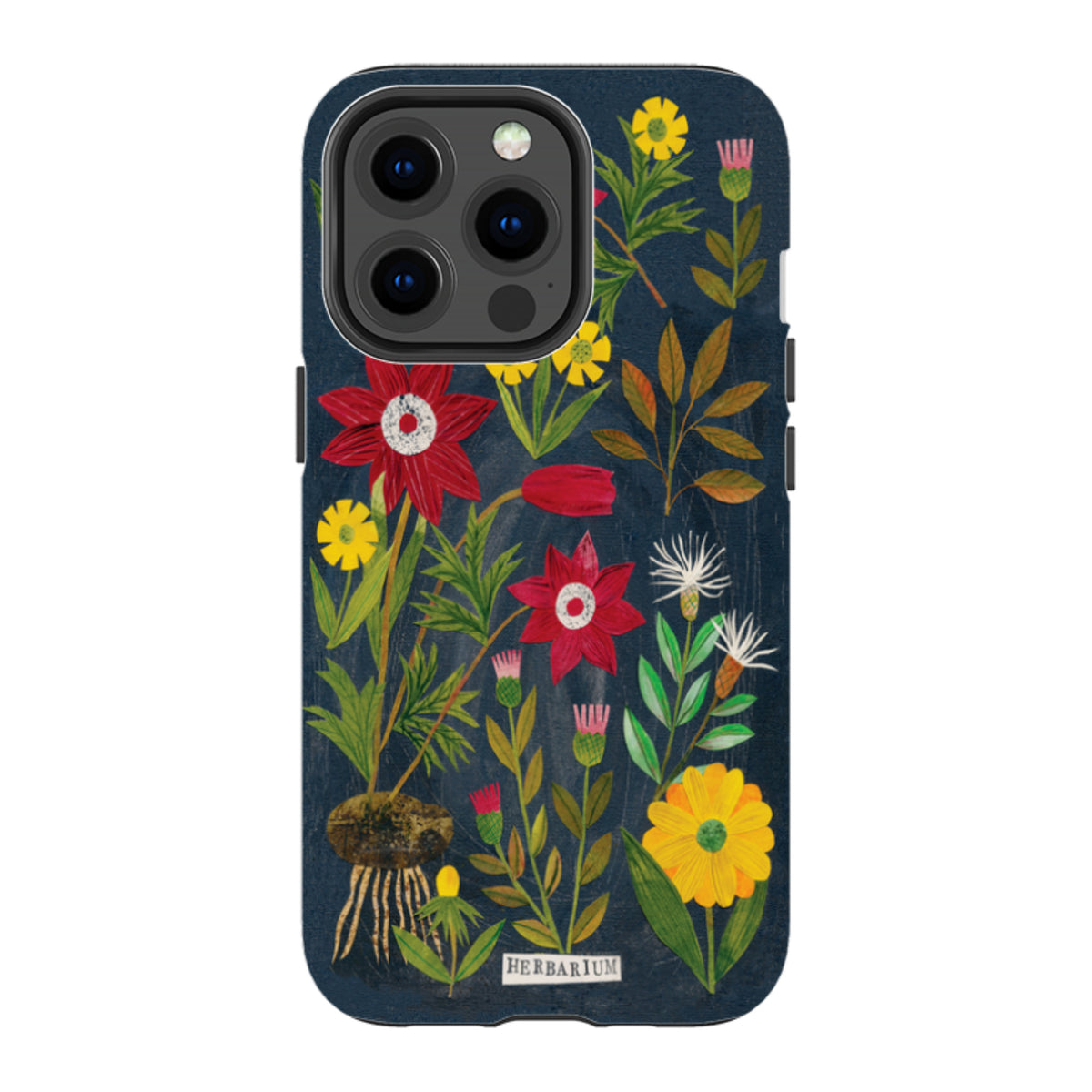 iPhone Tough Case - Herbarium By Tracey English