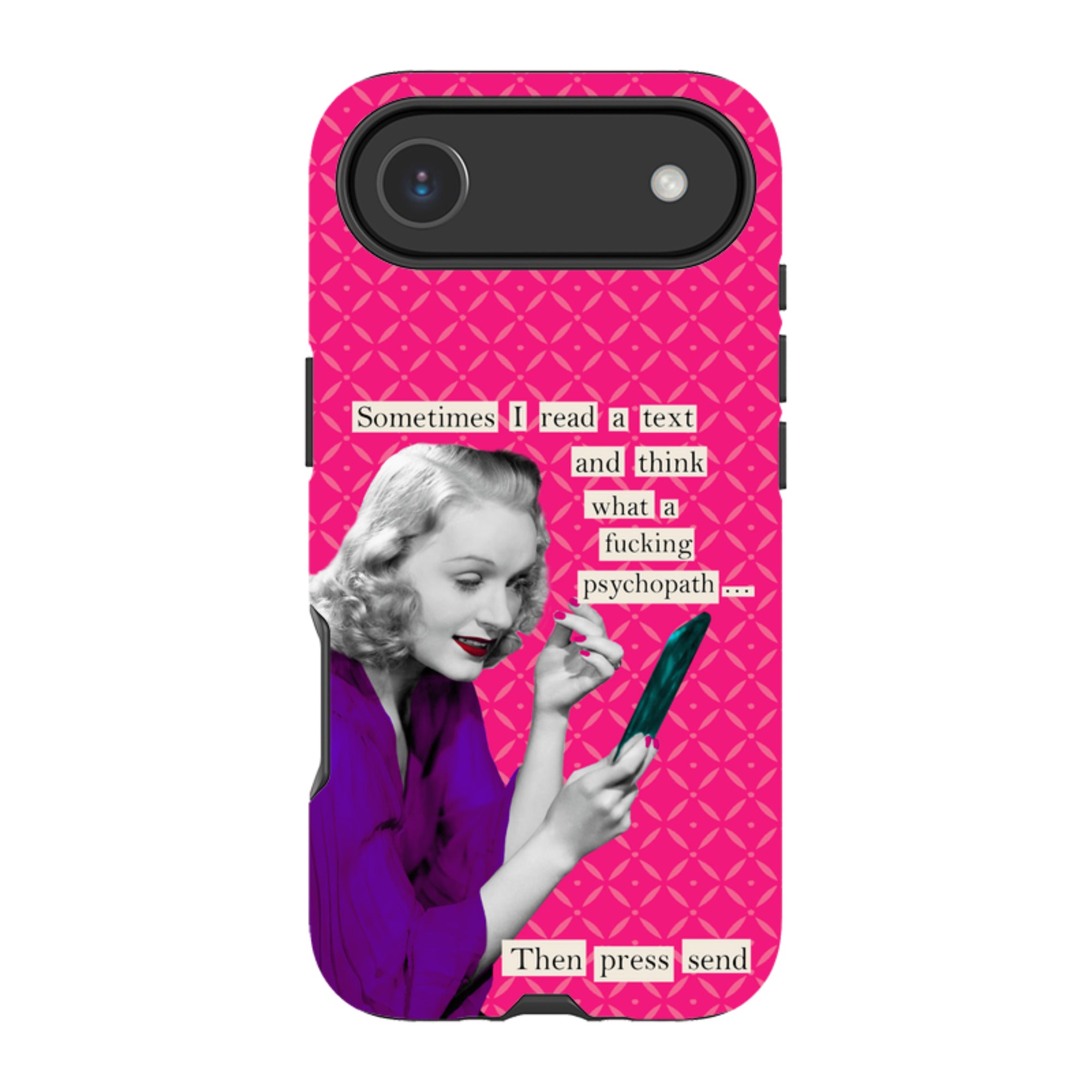 iPhone MagSafe Tough Case -  Psychopath By Clare Jordan