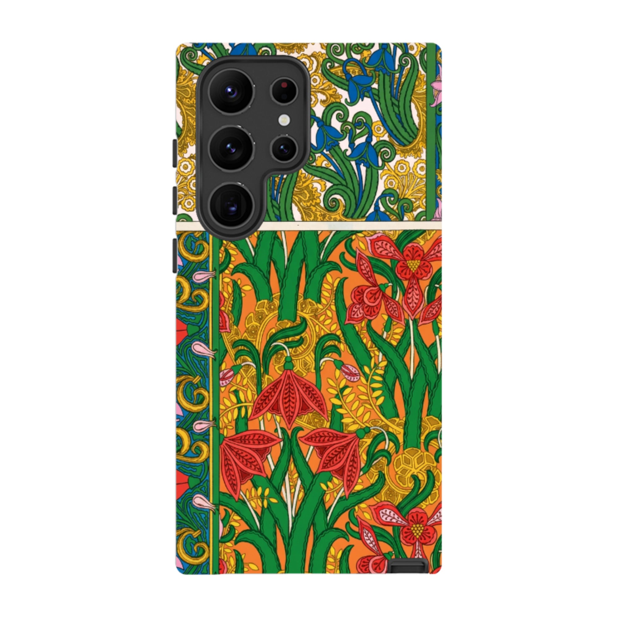 Samsung Tough Case - Vintage Art Nouveau Lily