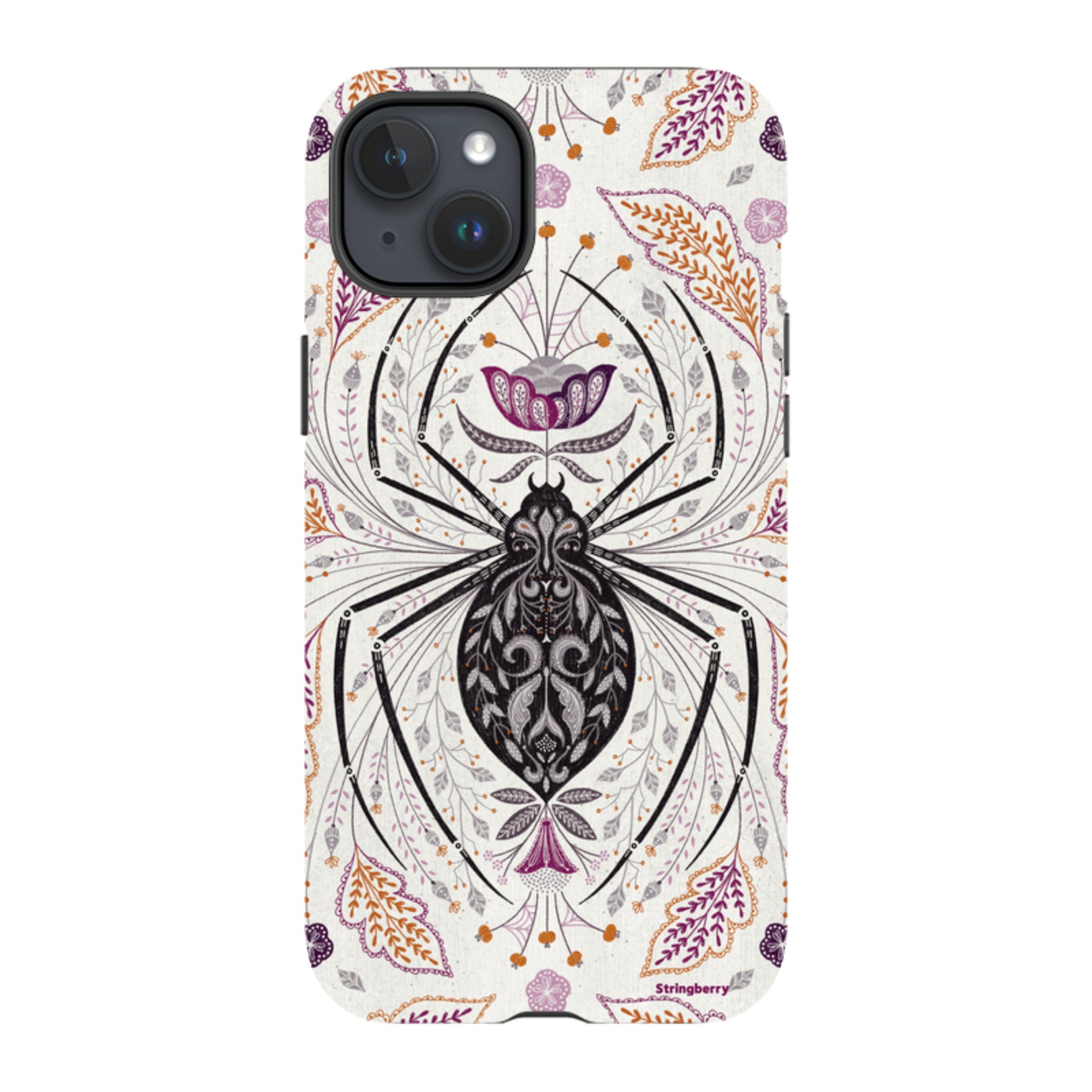 iPhone Tough Case - Spider By Jenny Zemanek