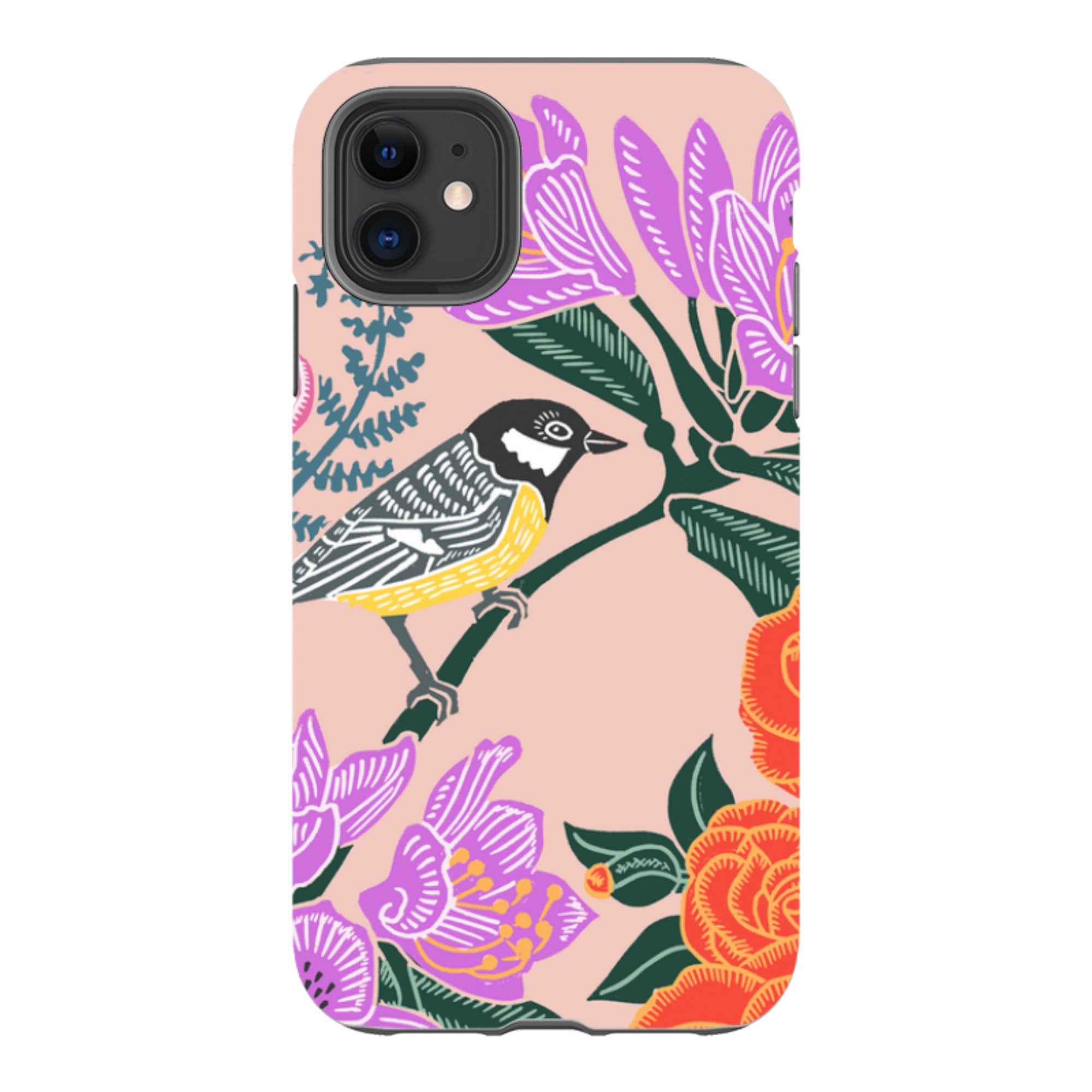 iPhone Tough Case - Camelia By Kate Heiss