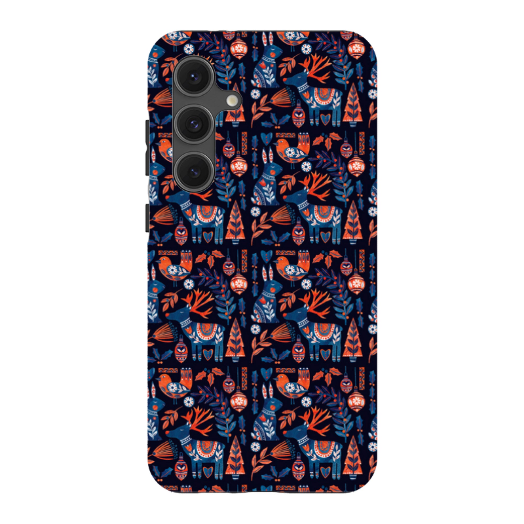 Samsung Tough Case - Scandi Animals Dark By Tracey English